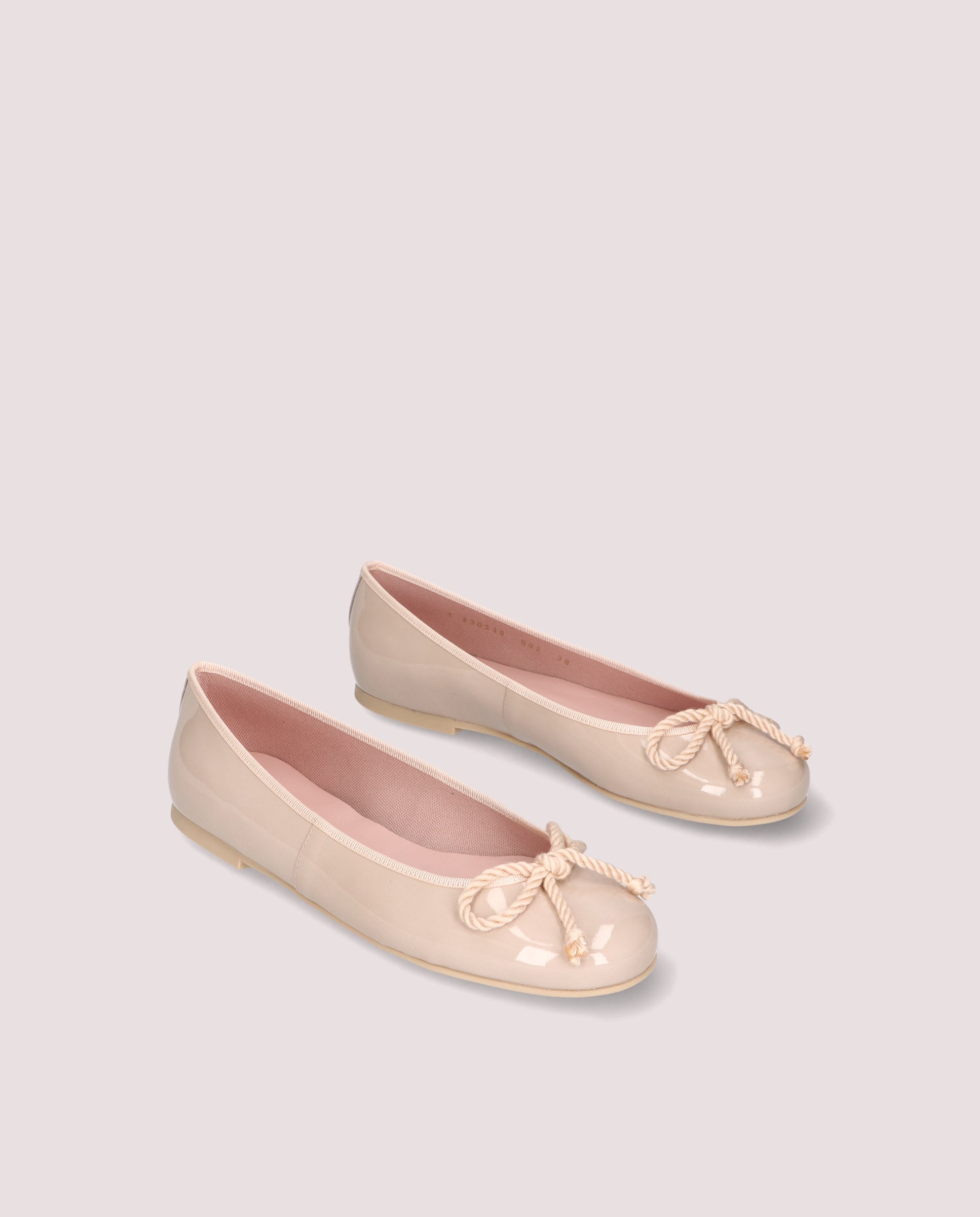 Rosario Rosas Patent Leather Ballet Flats