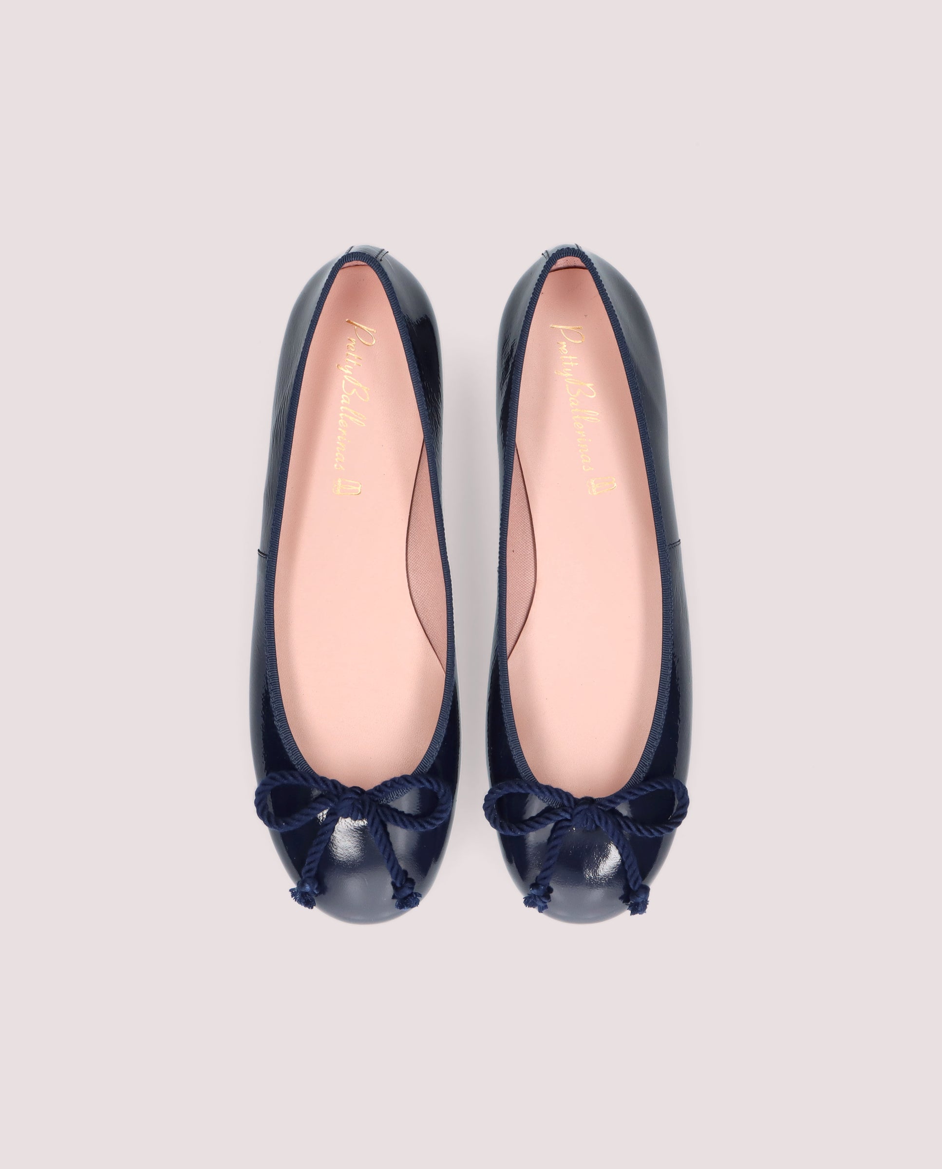 Rosario Rojos Patent Leather Ballet Flats