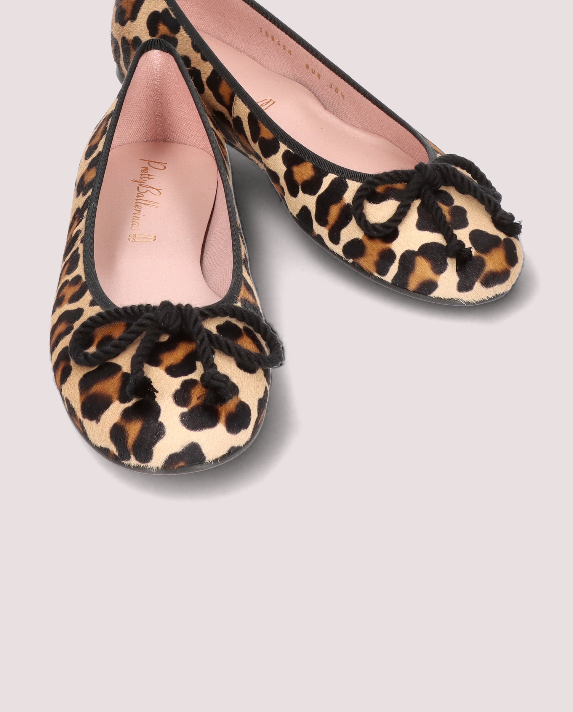 Rosario Animal Print Pony Ballerinas