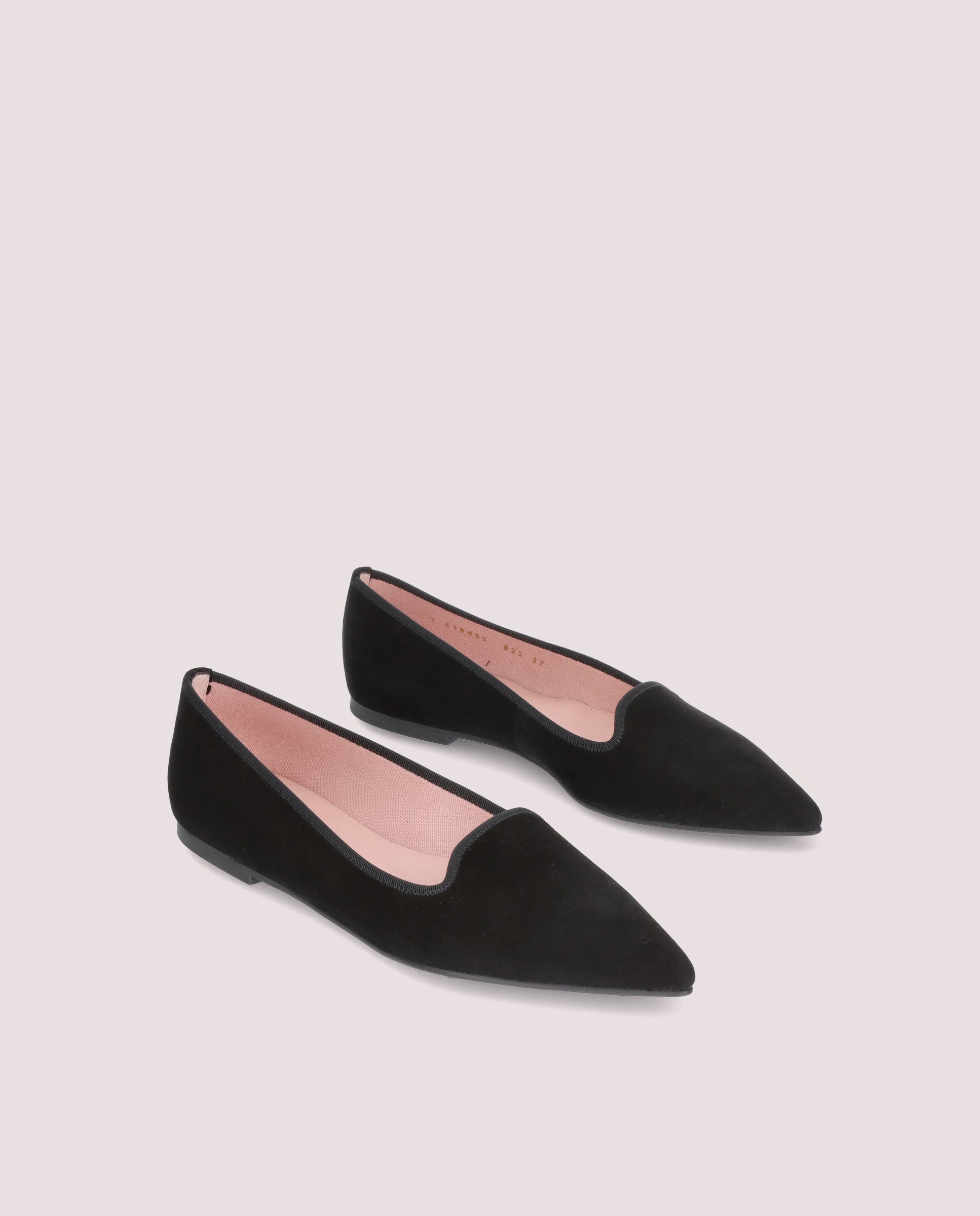 Black Suede Ella Loafers