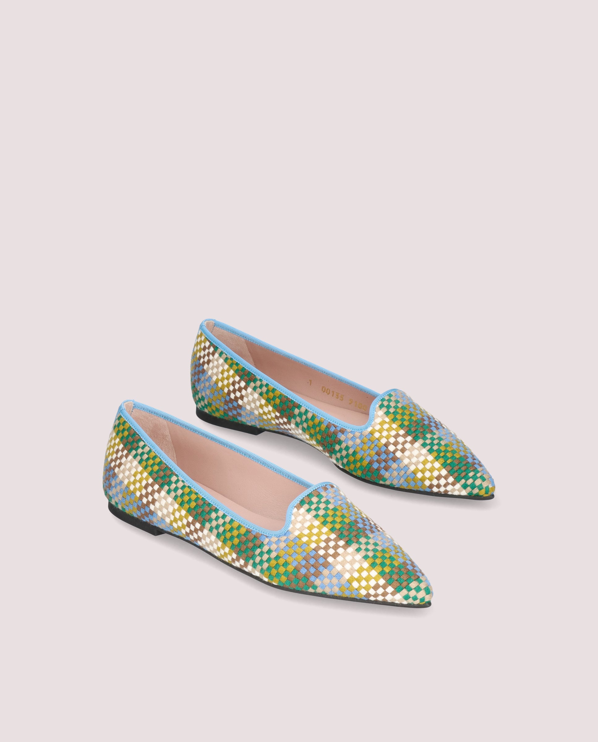 Loafers Ella Multicolores Tejidos