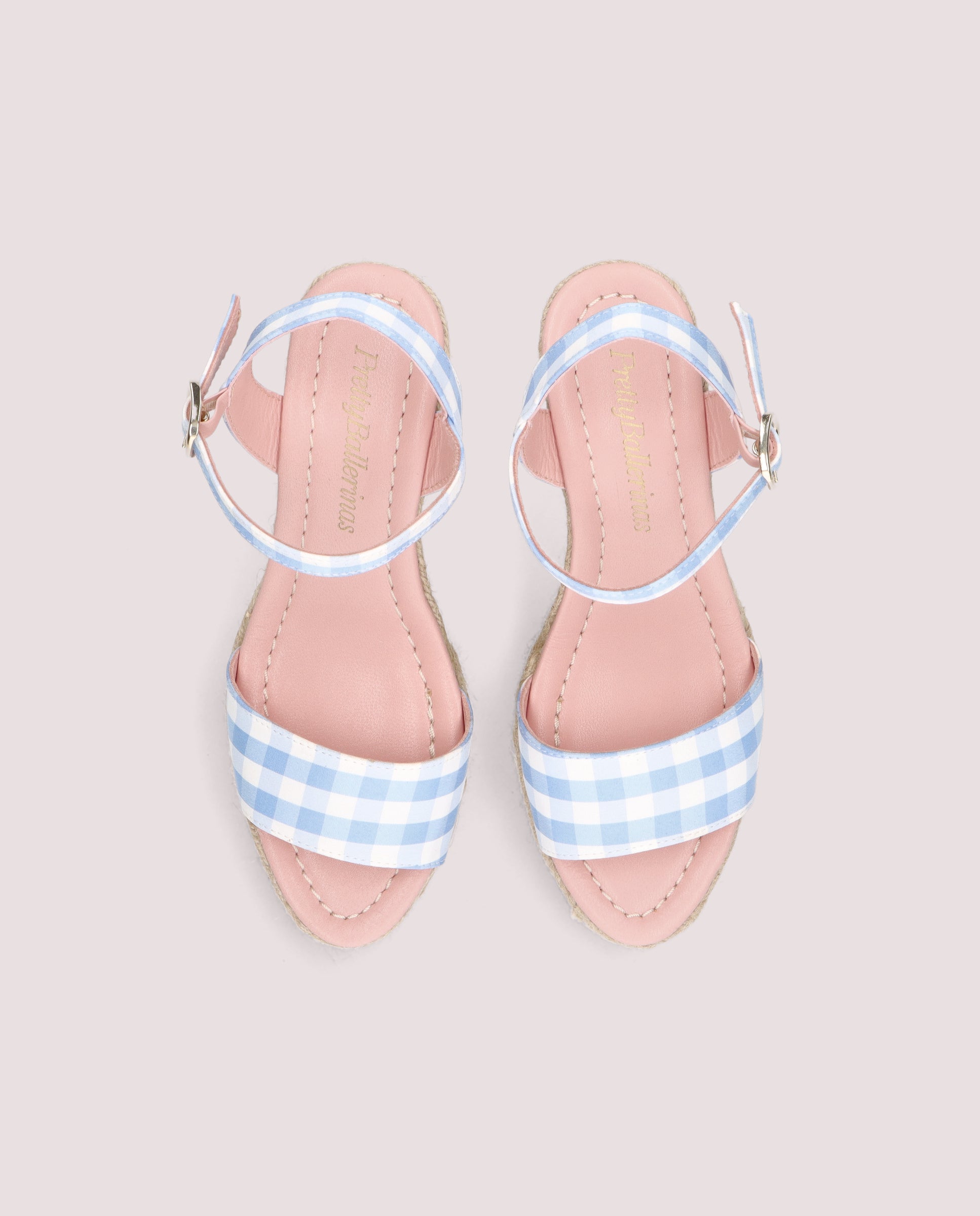 Alpargatas Esparto Deborah Azules Tejidos