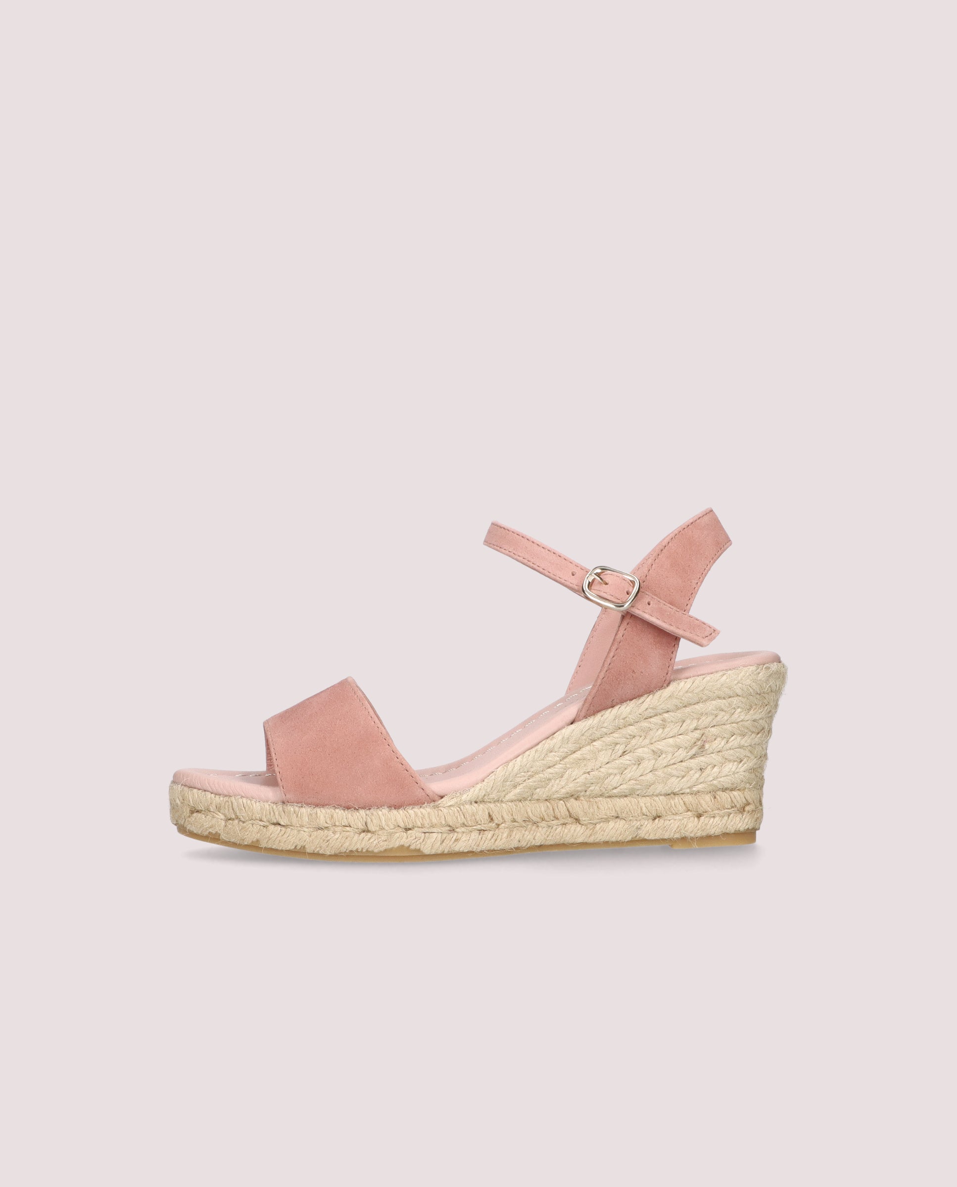 Deborah Rosas Suede Esparto Espadrilles