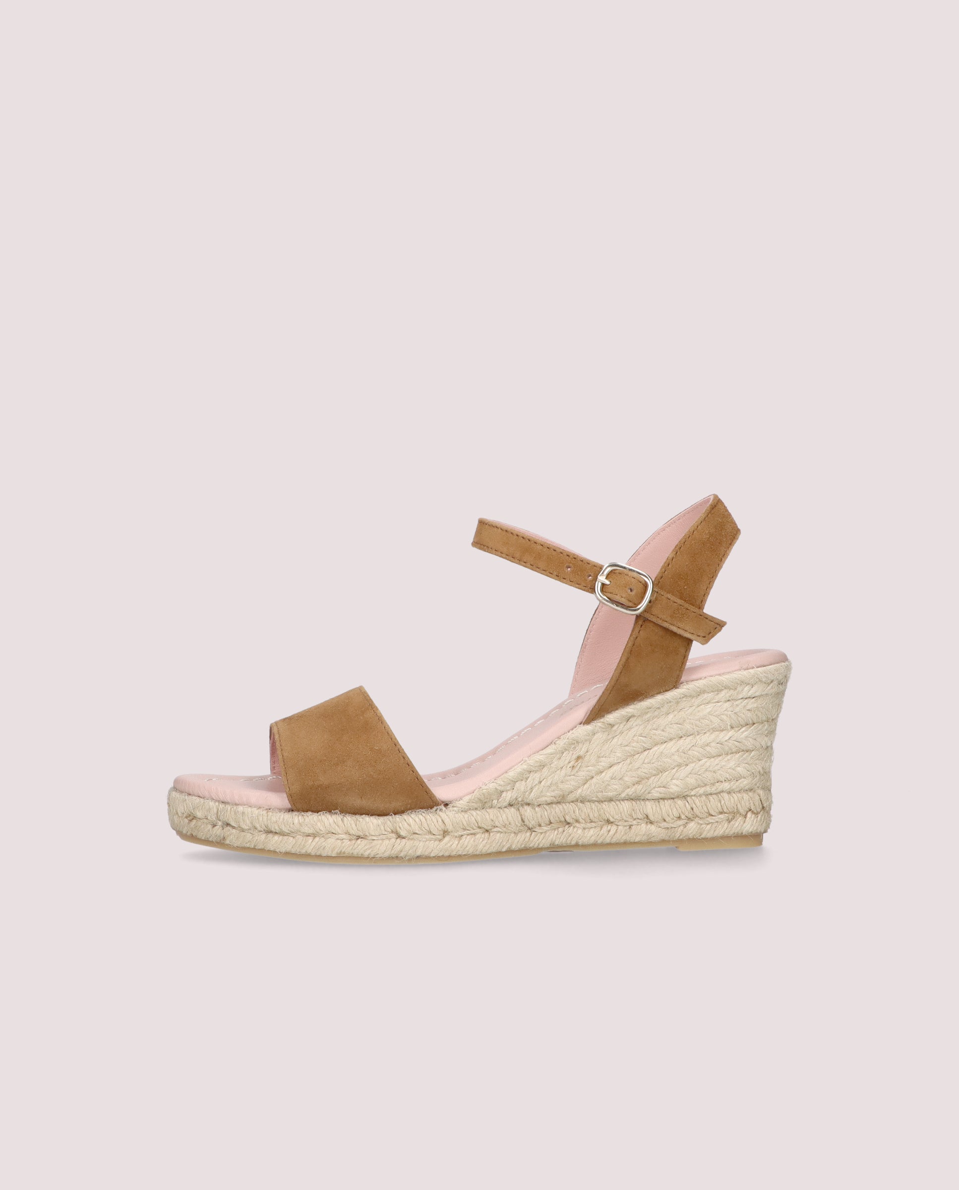 Deborah Brown Suede Esparto Espadrilles