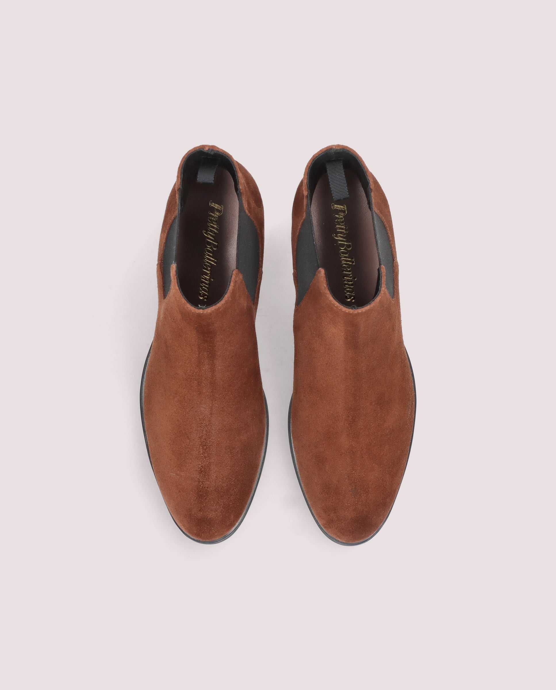 Pat Brown Suede Ankle Boots