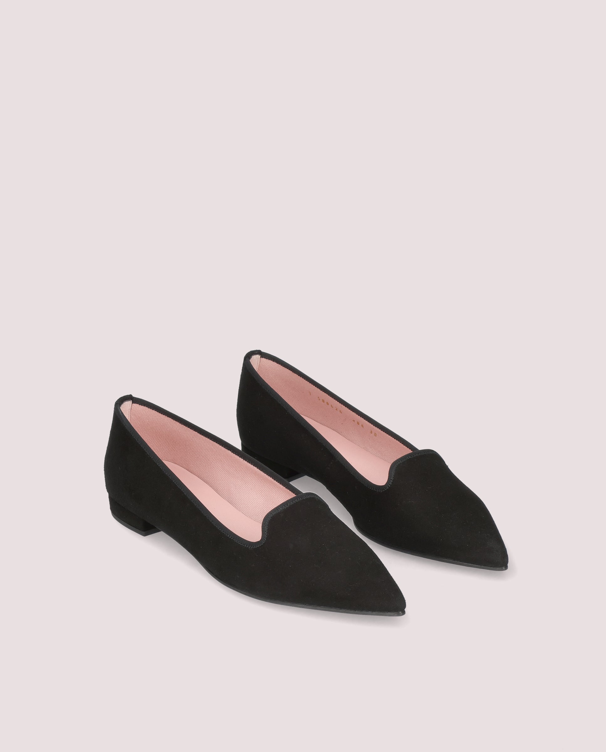 Black Suede Clementine Loafers