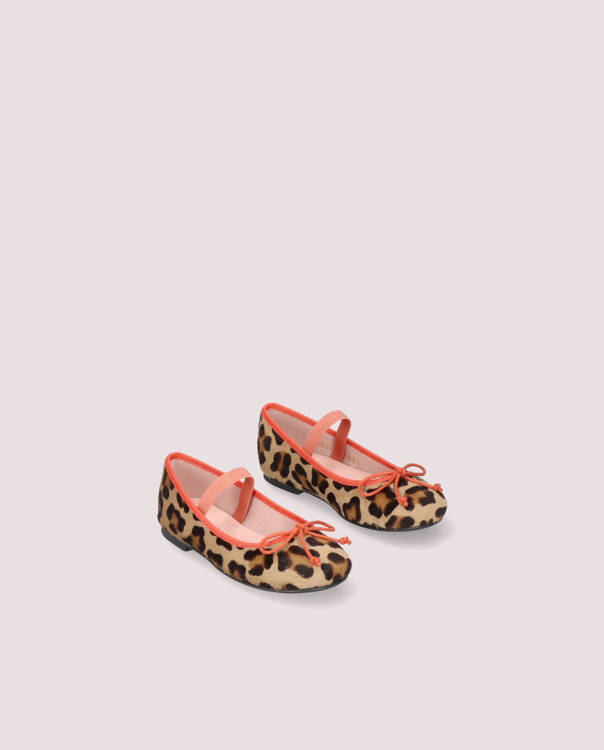 Hannah Animal Print Pony Ballerinas