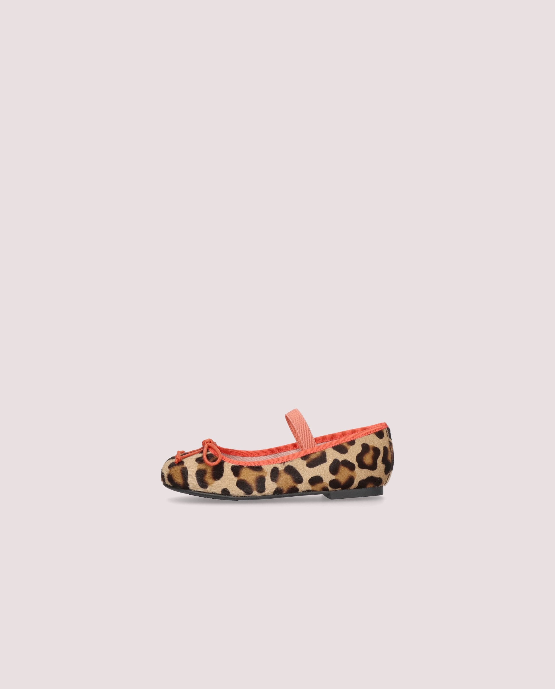 Hannah Animal Print Pony Ballerinas