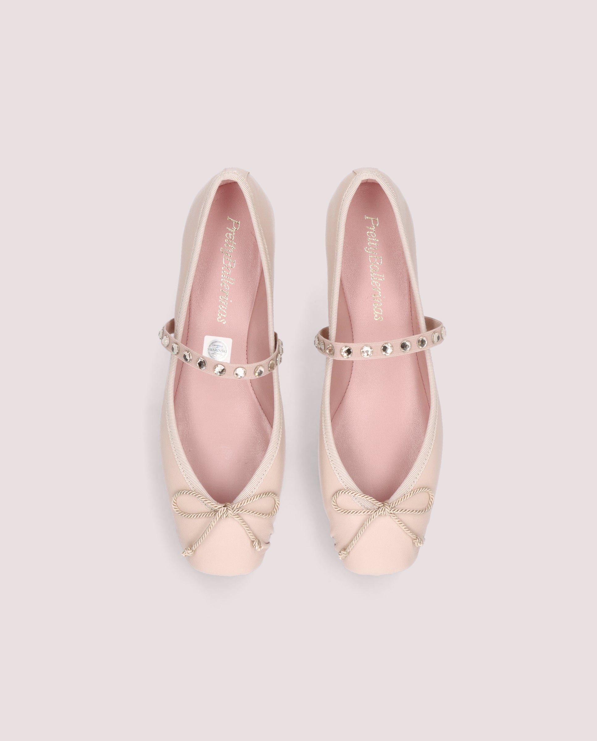 Kristen Rosas Leather Ballerinas