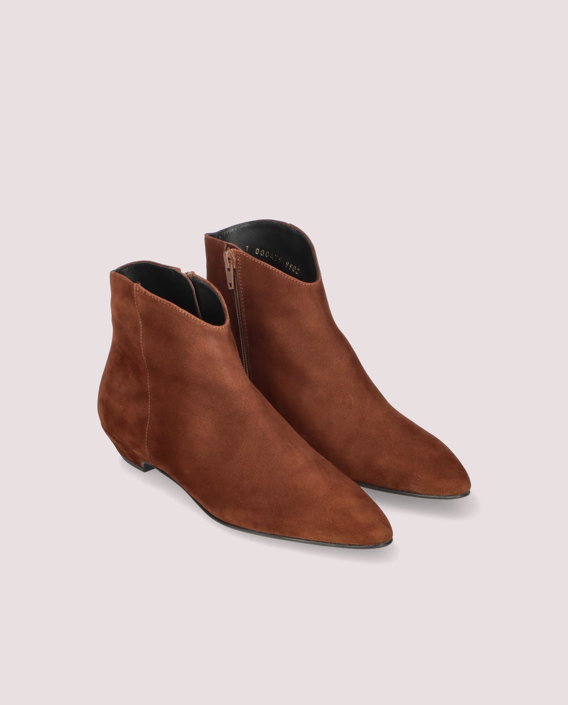 Robin Brown Suede Ankle Boots