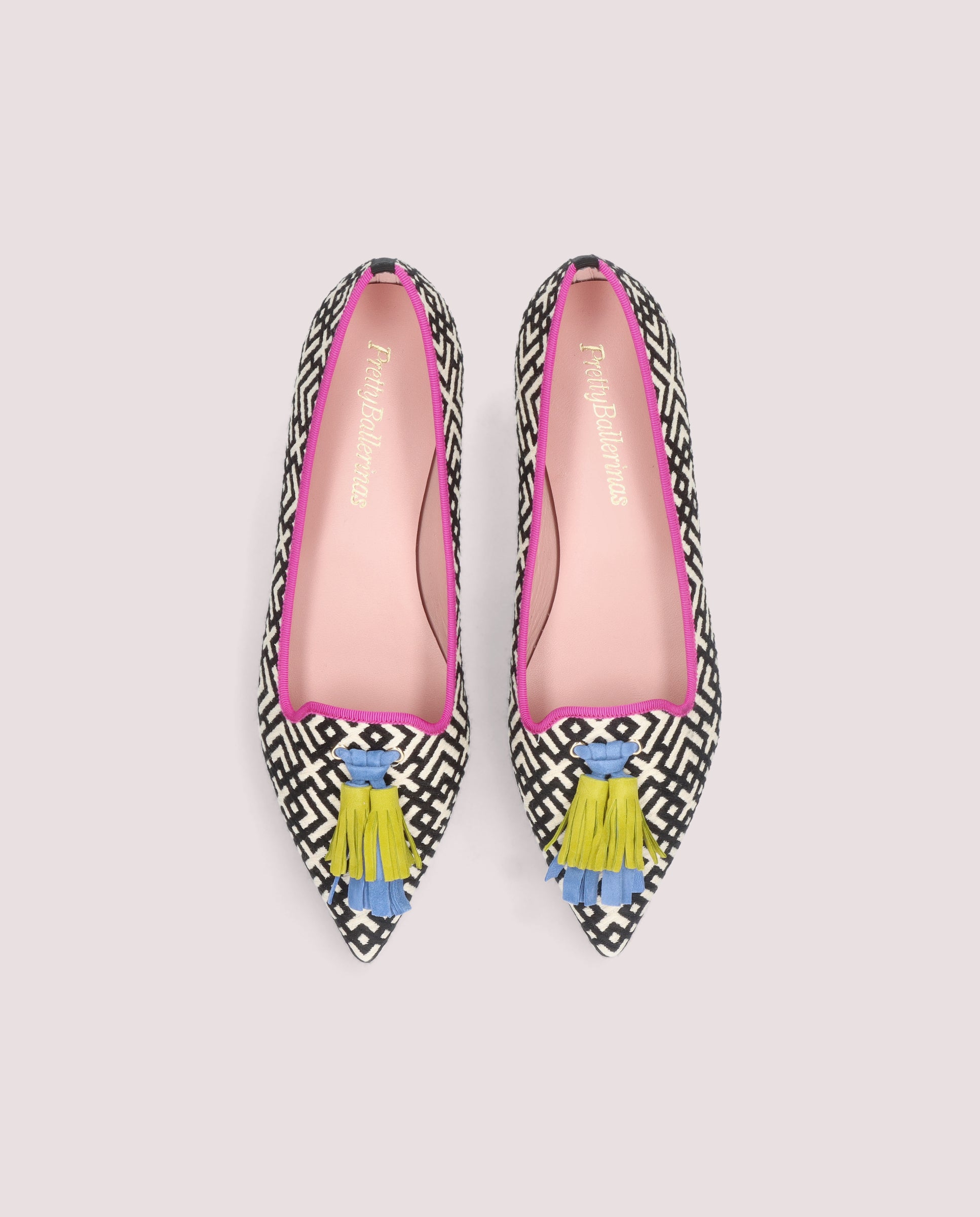 Ella Multicolor Woven Loafers