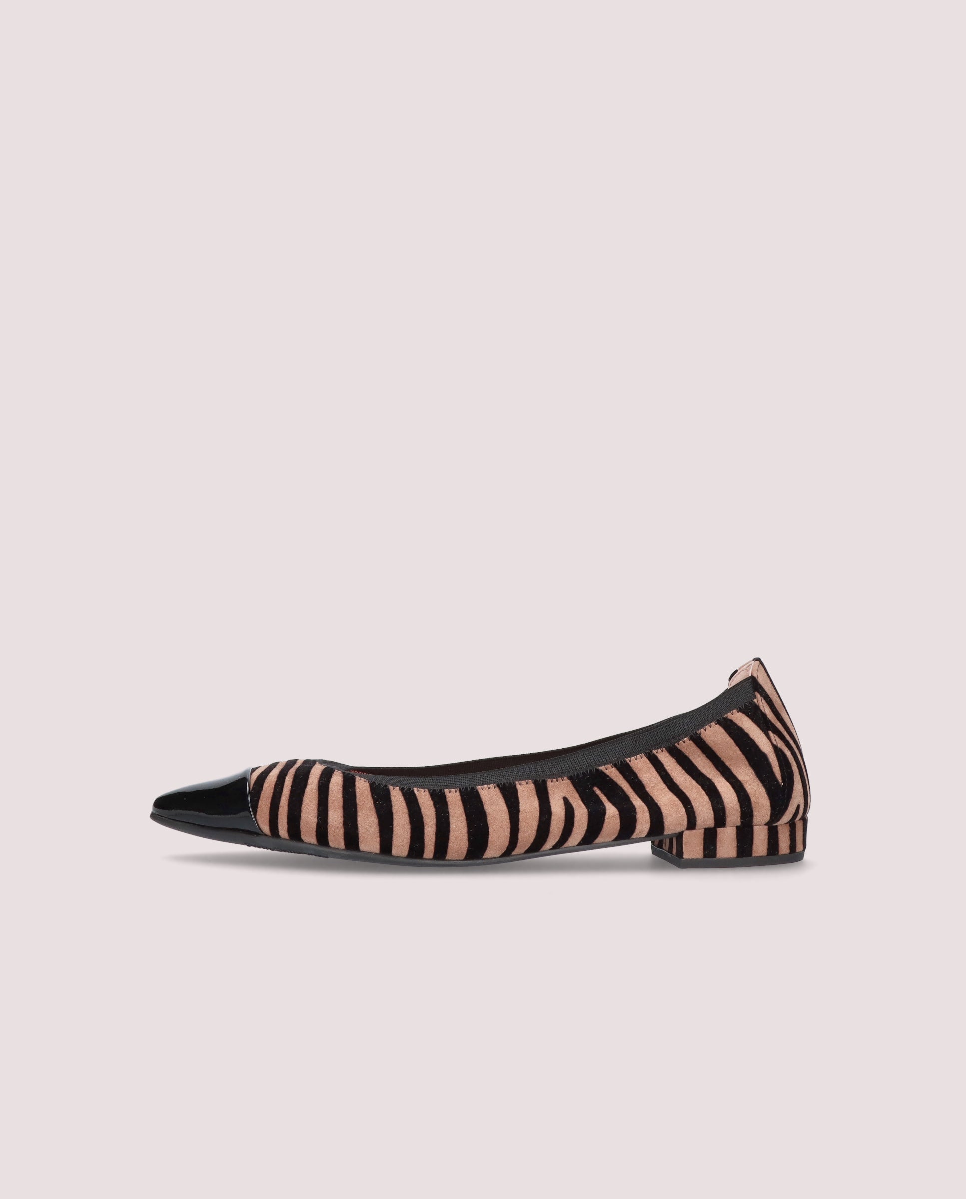Elise Brown Suede Ballerinas