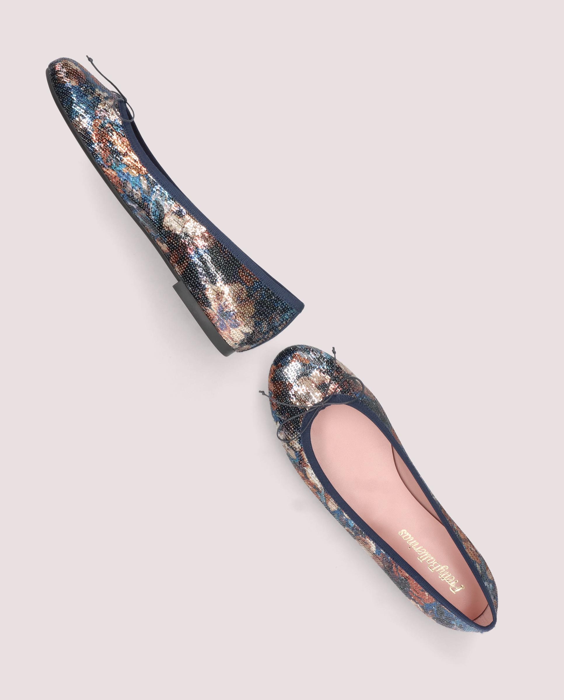 Nicole Multicolor Knitted Ballet Flats