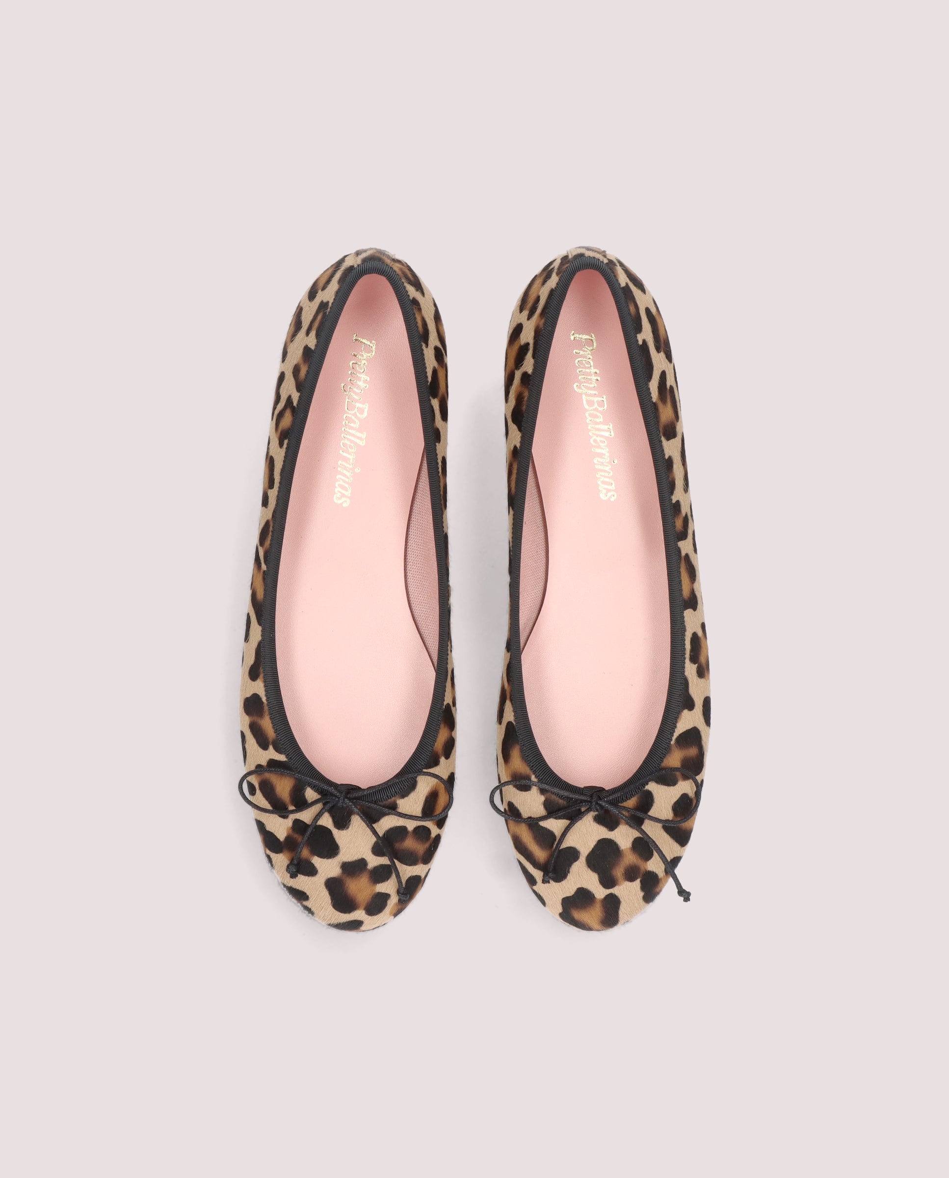 Nicole Beige Pony Ballet Flats