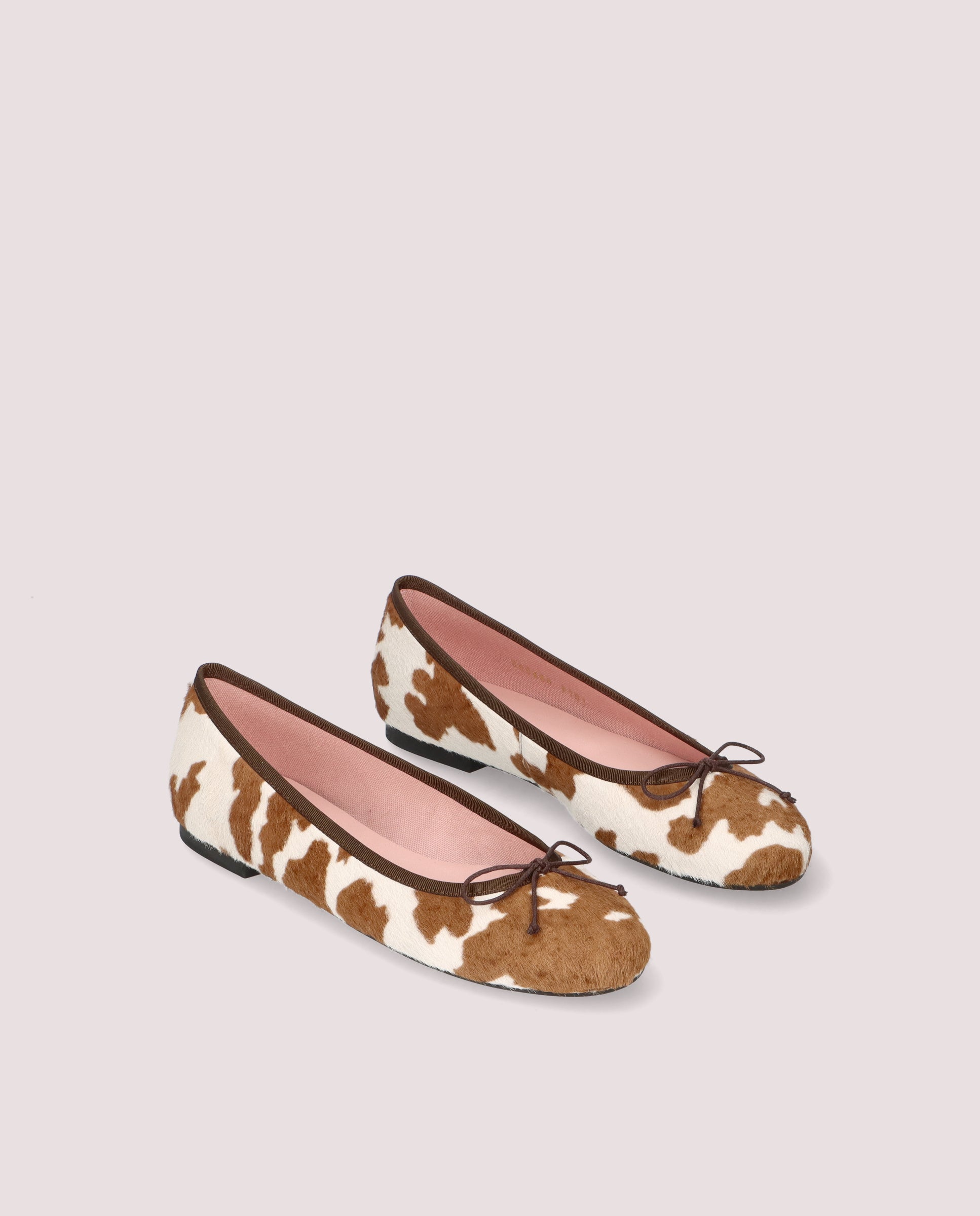 Nicole Animal Print Pony Ballet Flats