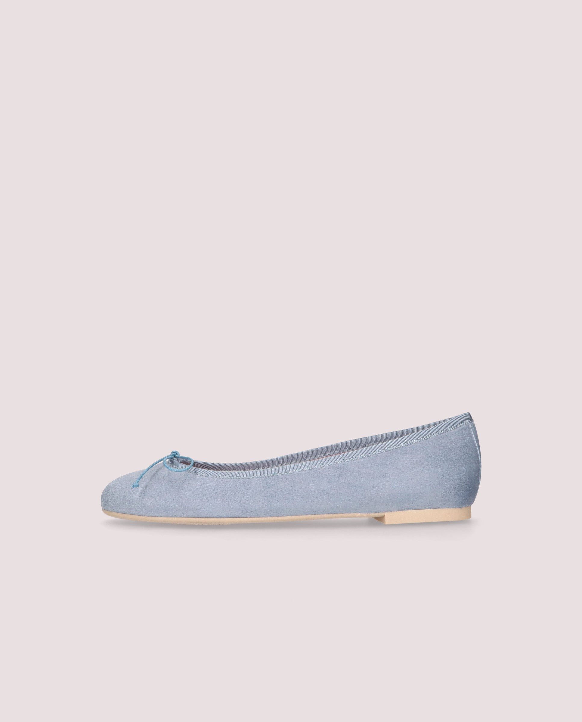 Nicole Blue Suede Ballerinas