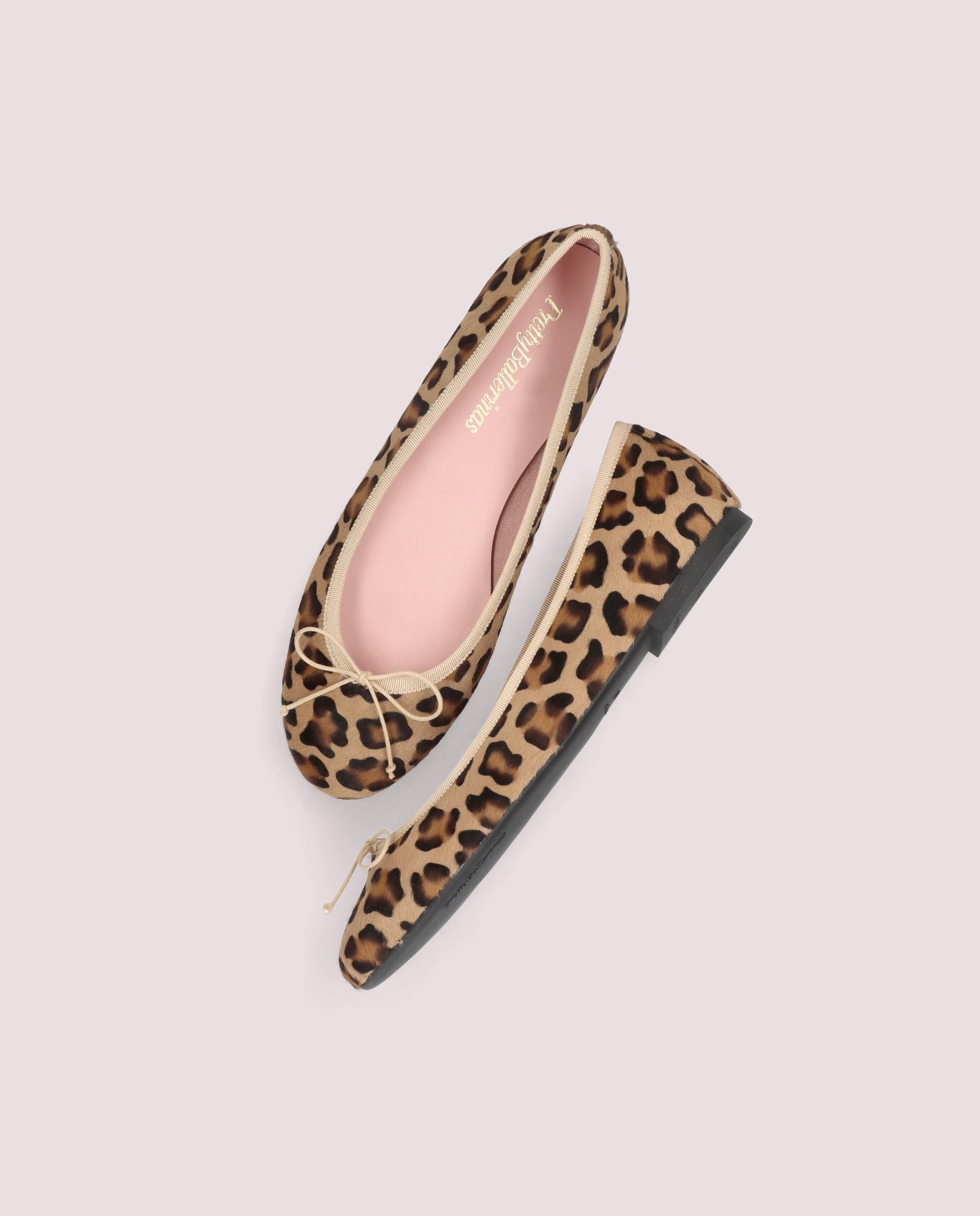 Nicole Animal Print Pony Ballet Flats