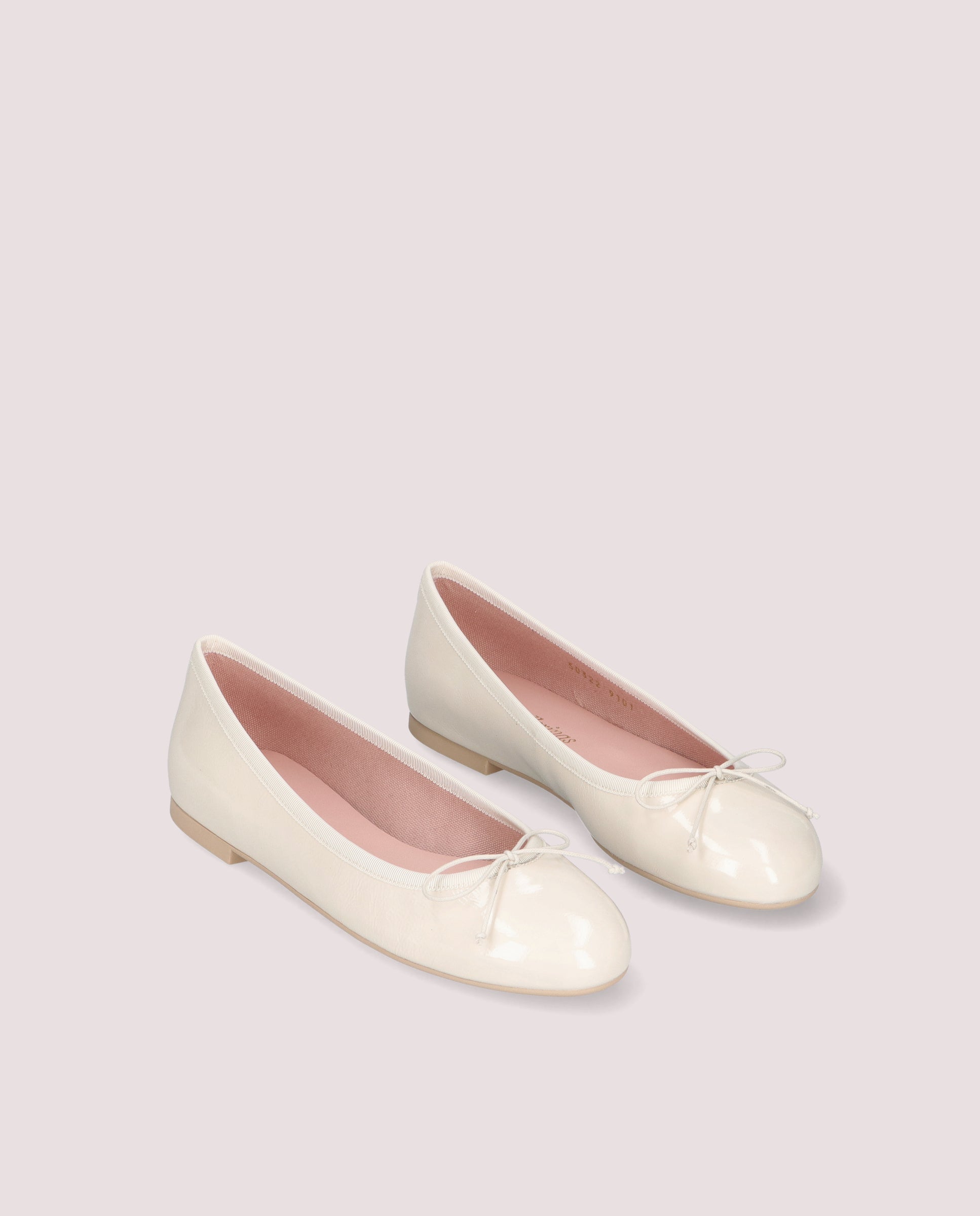 Nicole Blancos Patent Leather Ballerinas