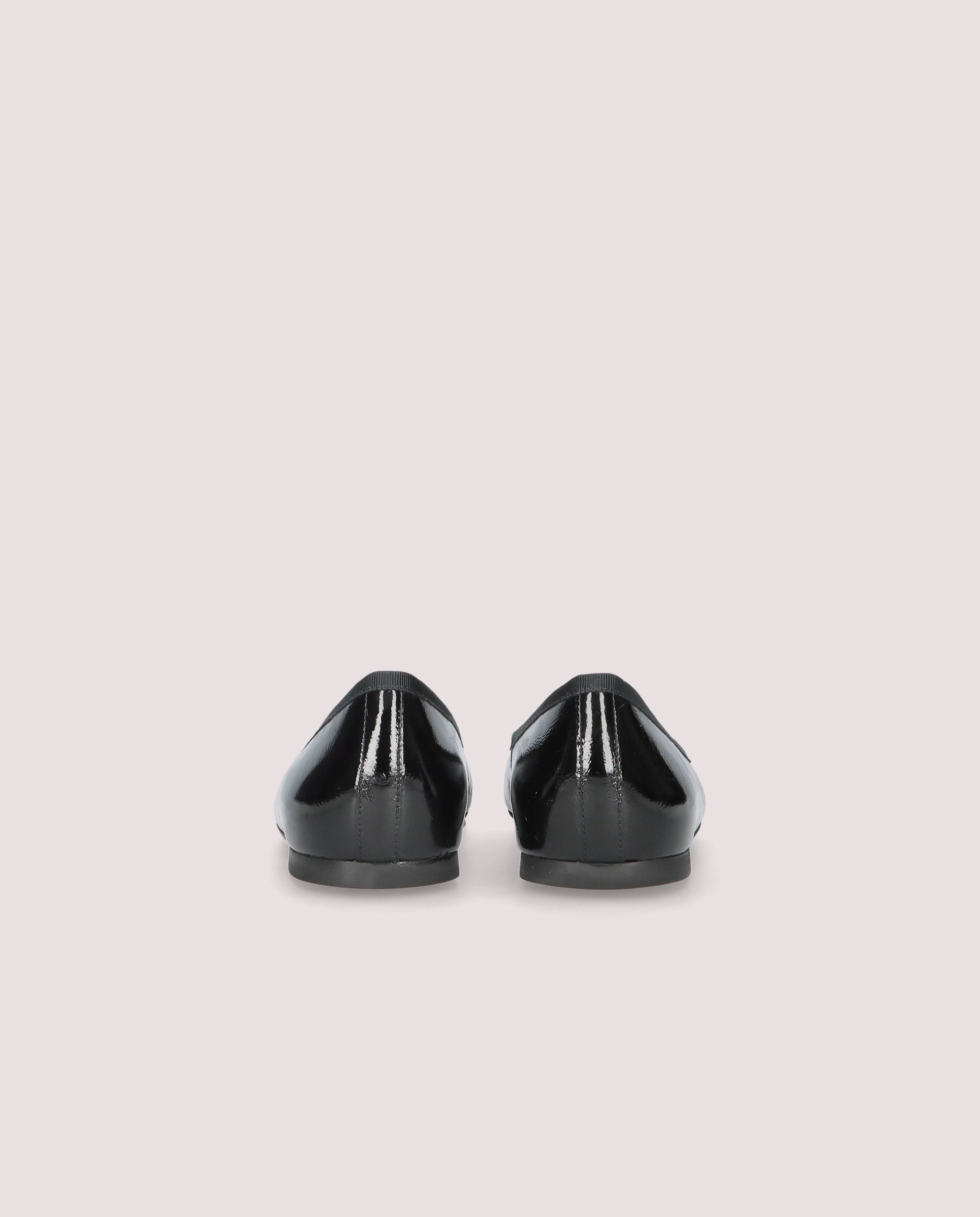 Nicole Black Patent Leather Ballet Flats