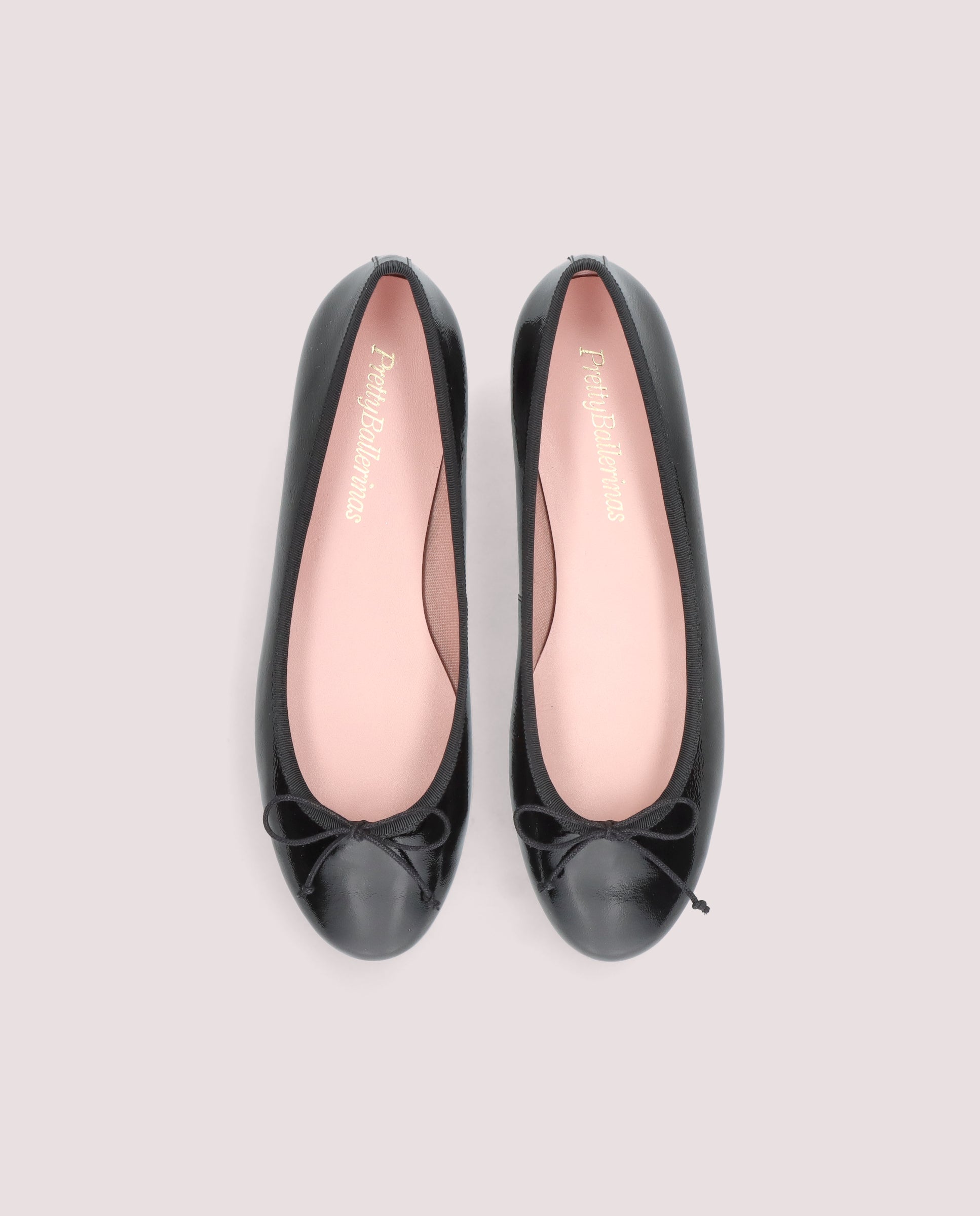 Nicole Black Patent Leather Ballet Flats