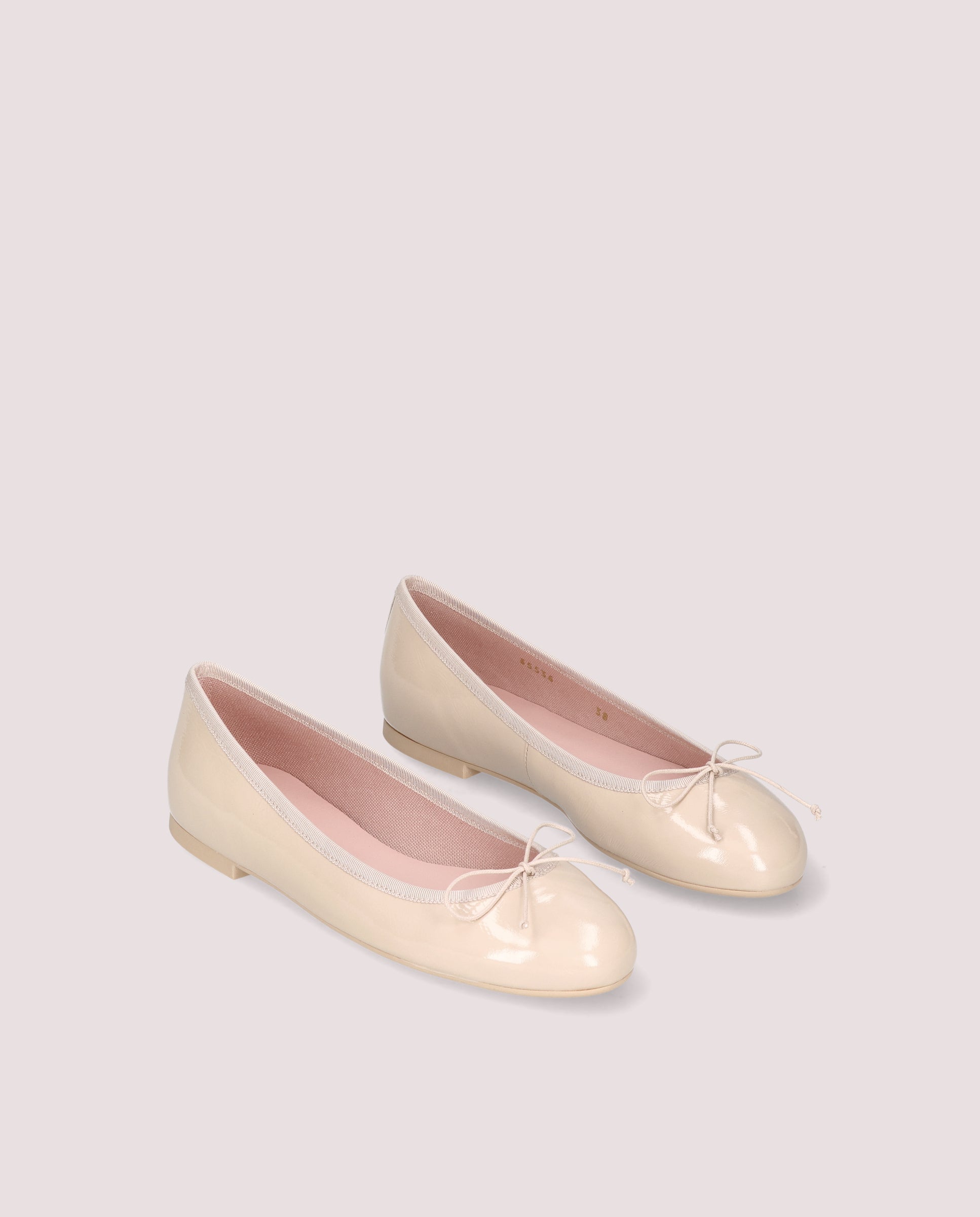 Nicole Rosas Patent Leather Ballet Flats