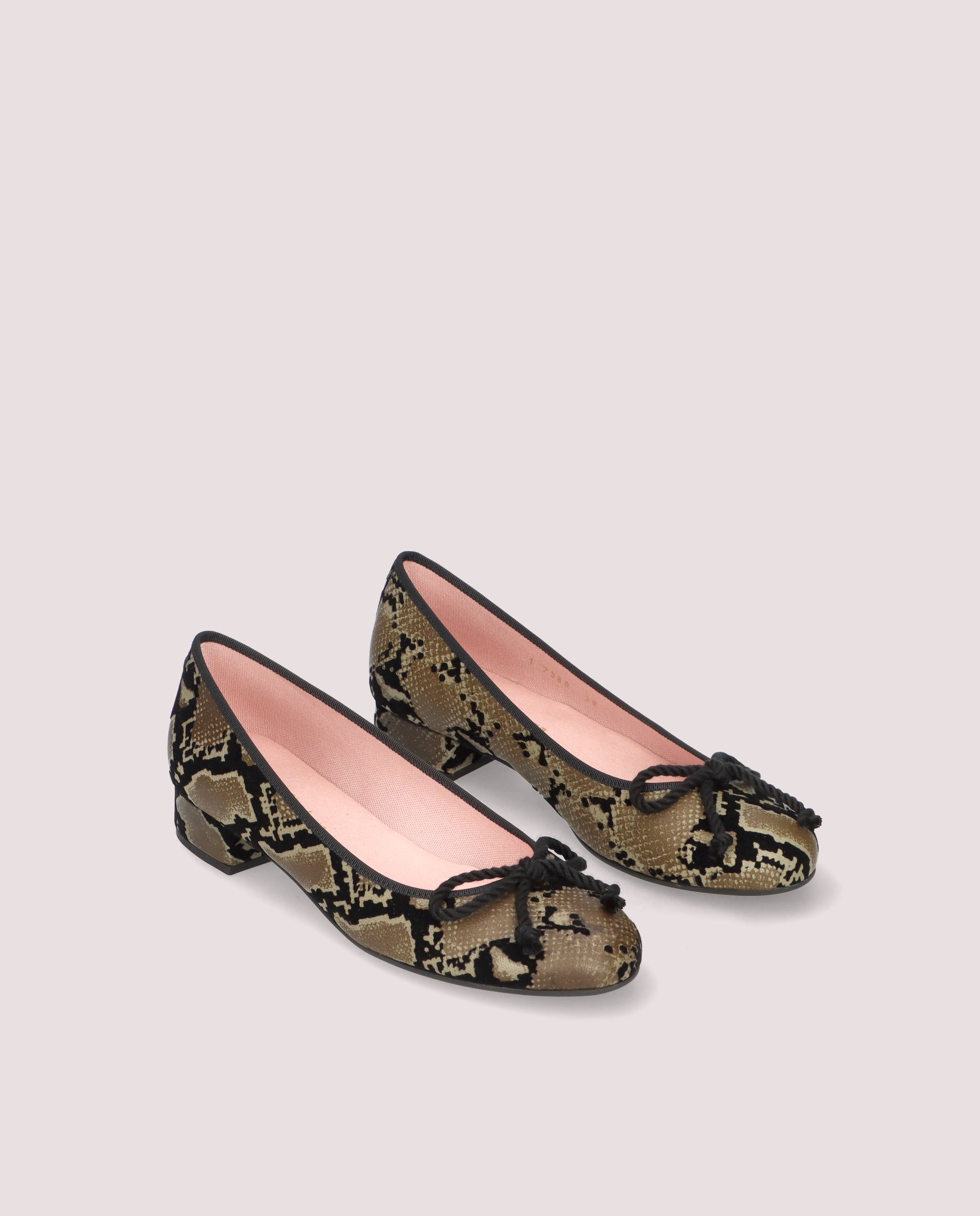 Gretschen Green Suede Ballerinas