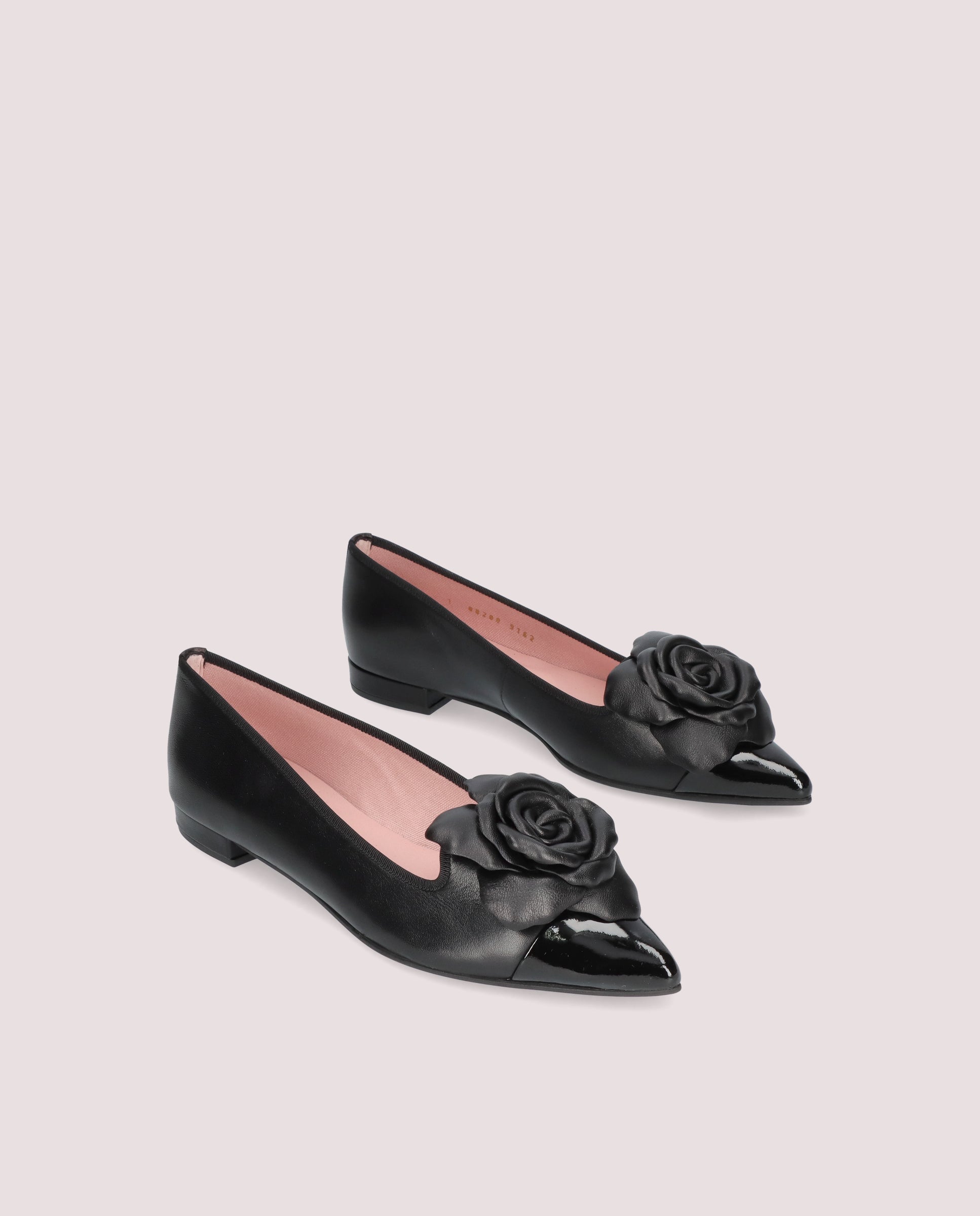Clementine Black Leather Loafers