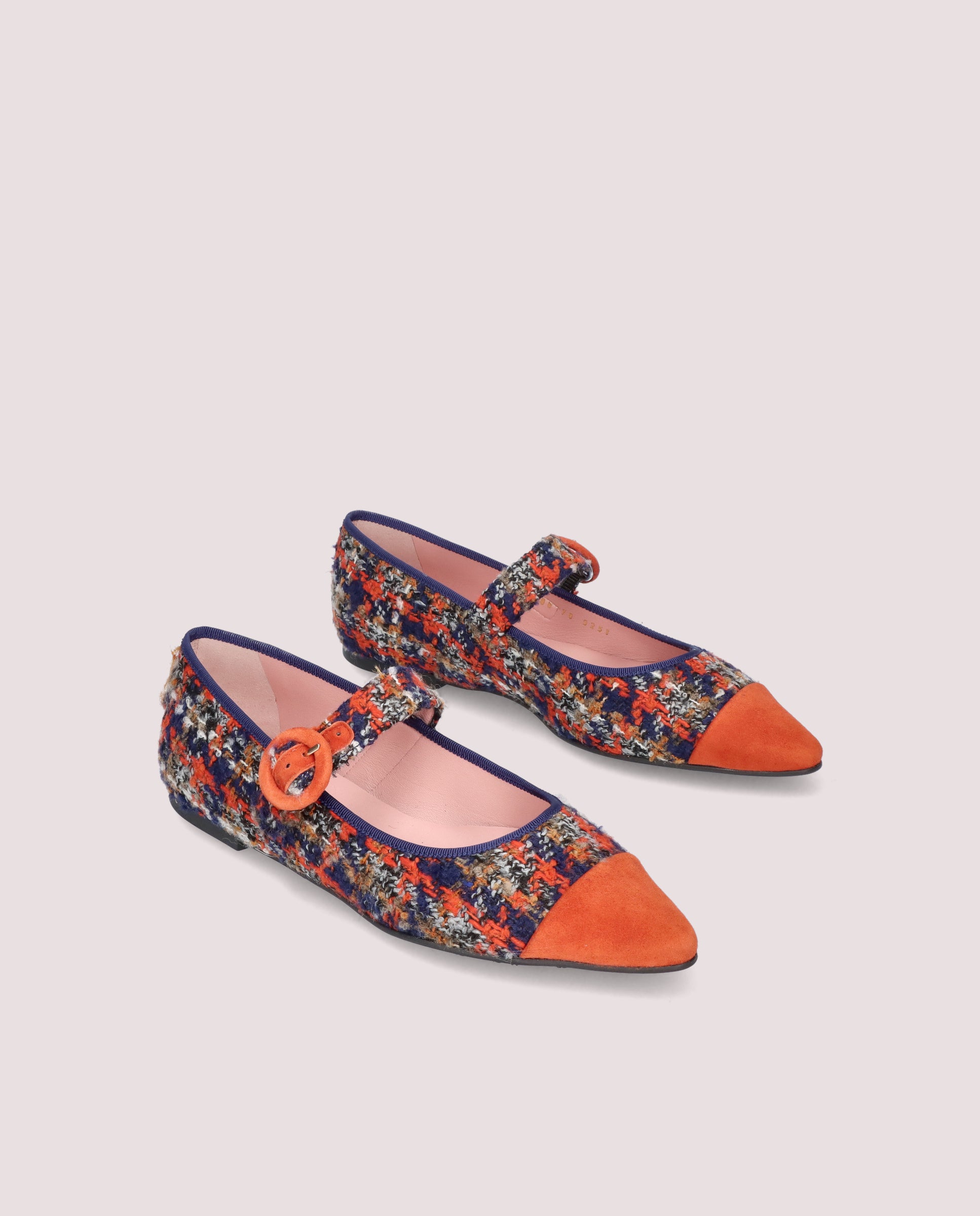 Tyra Multicolor Knitted Ballerinas