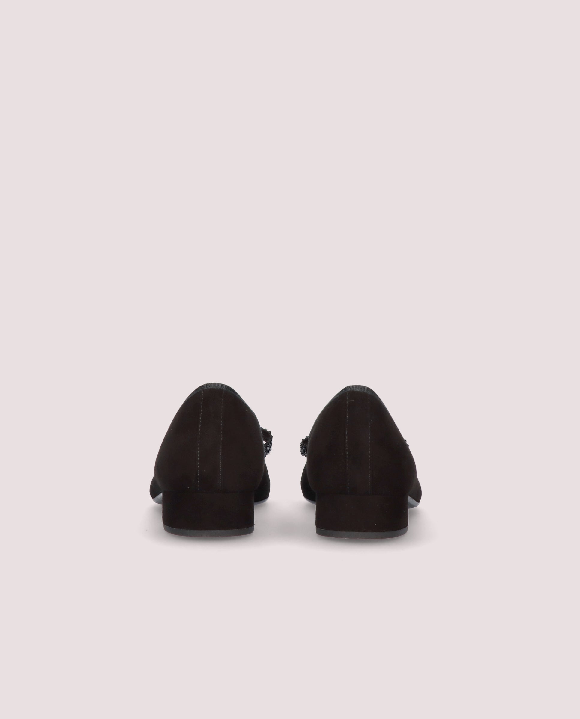 Gretschen Black Suede Salon