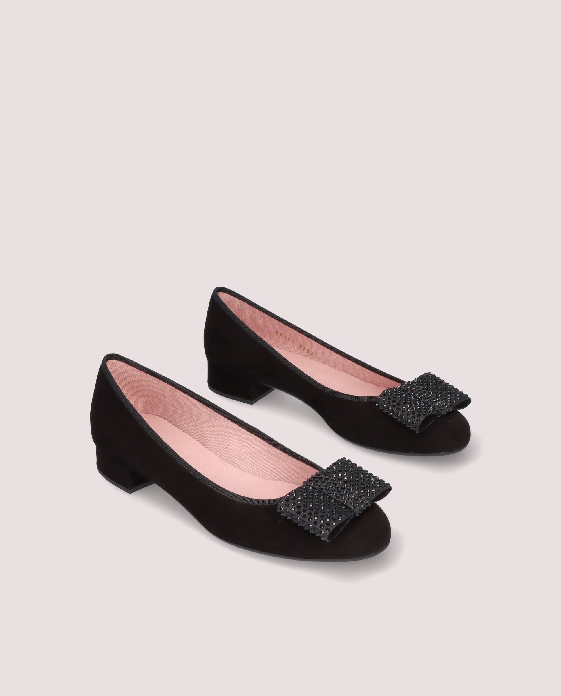 Gretschen Black Suede Salon