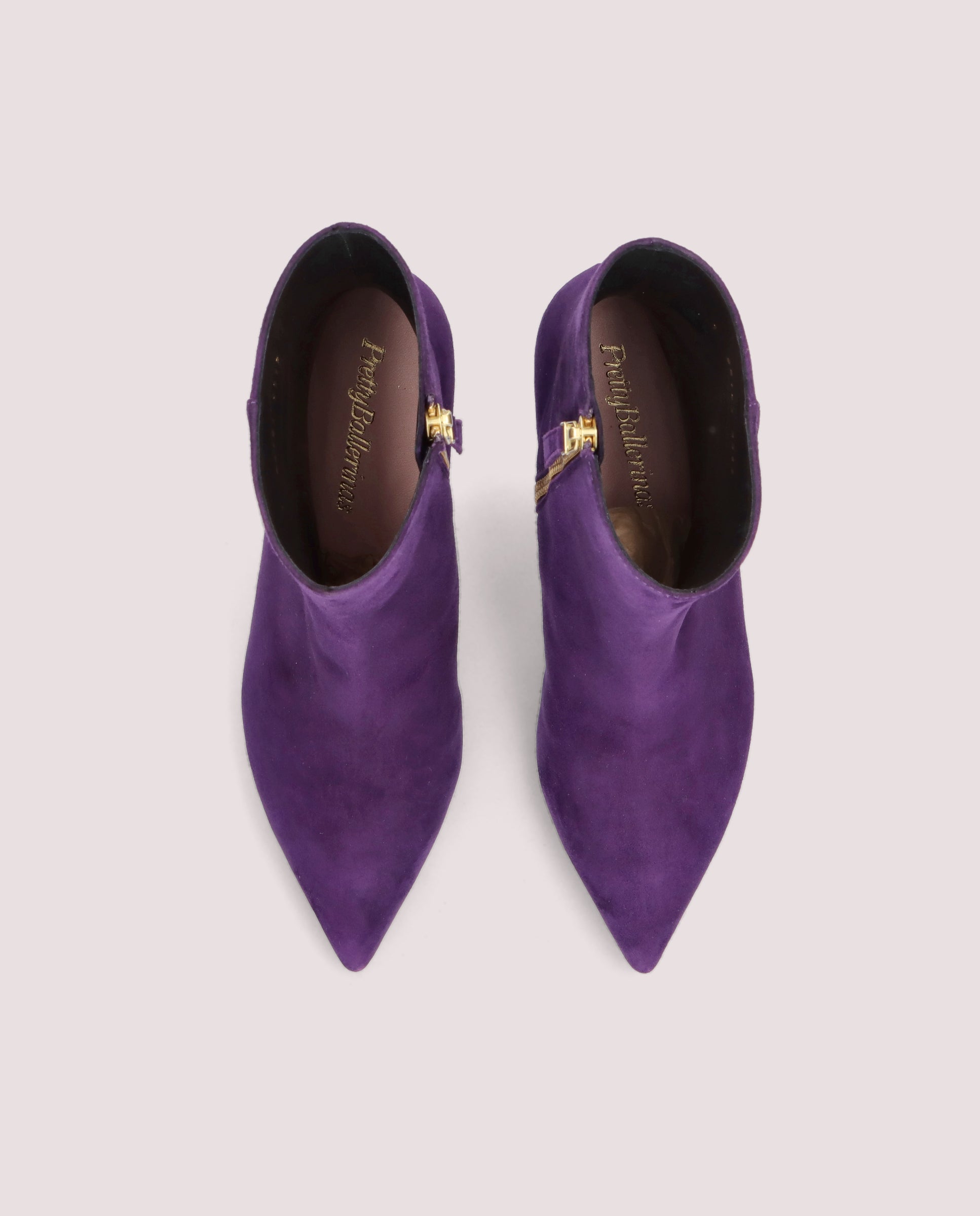 Kendall Violet Suede Ankle Boots
