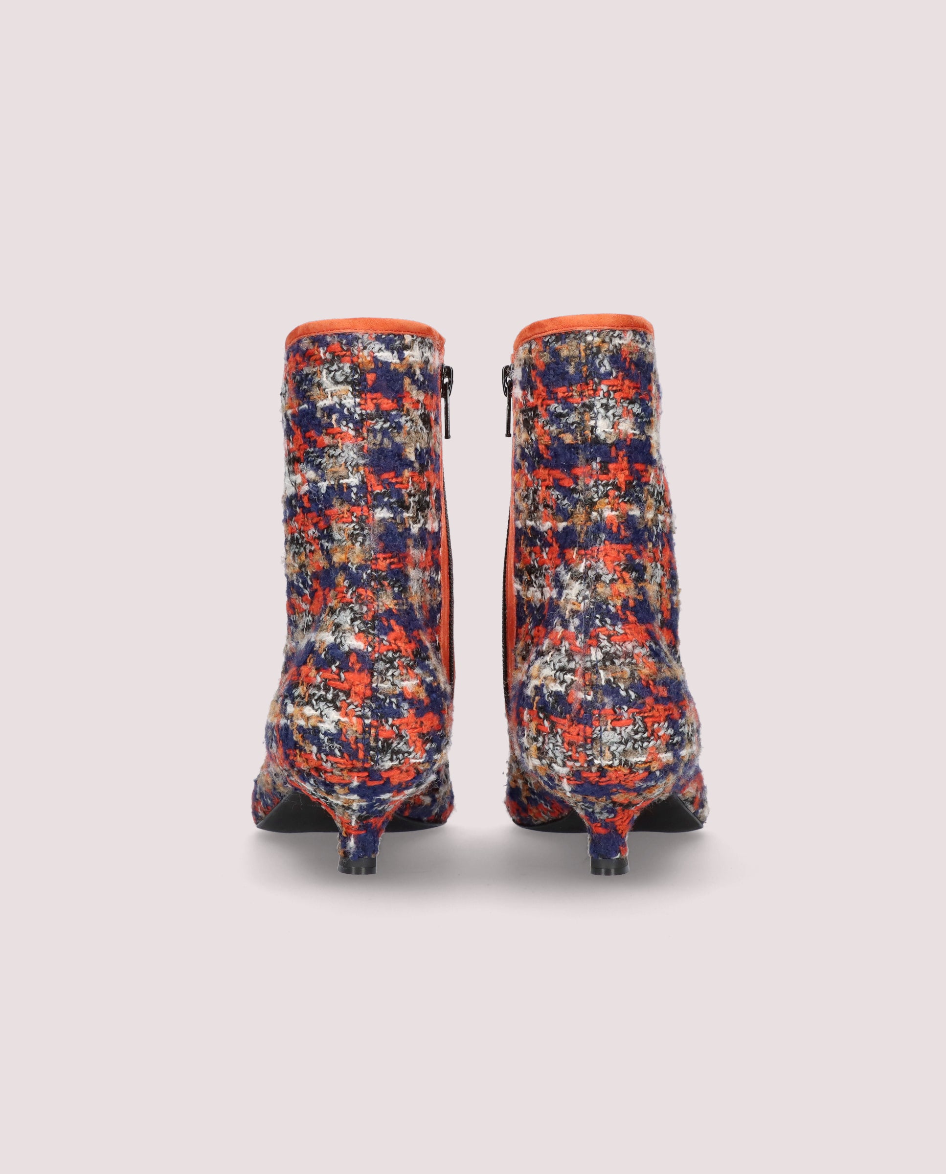 Kendall Multicolor Knitted Ankle Boots