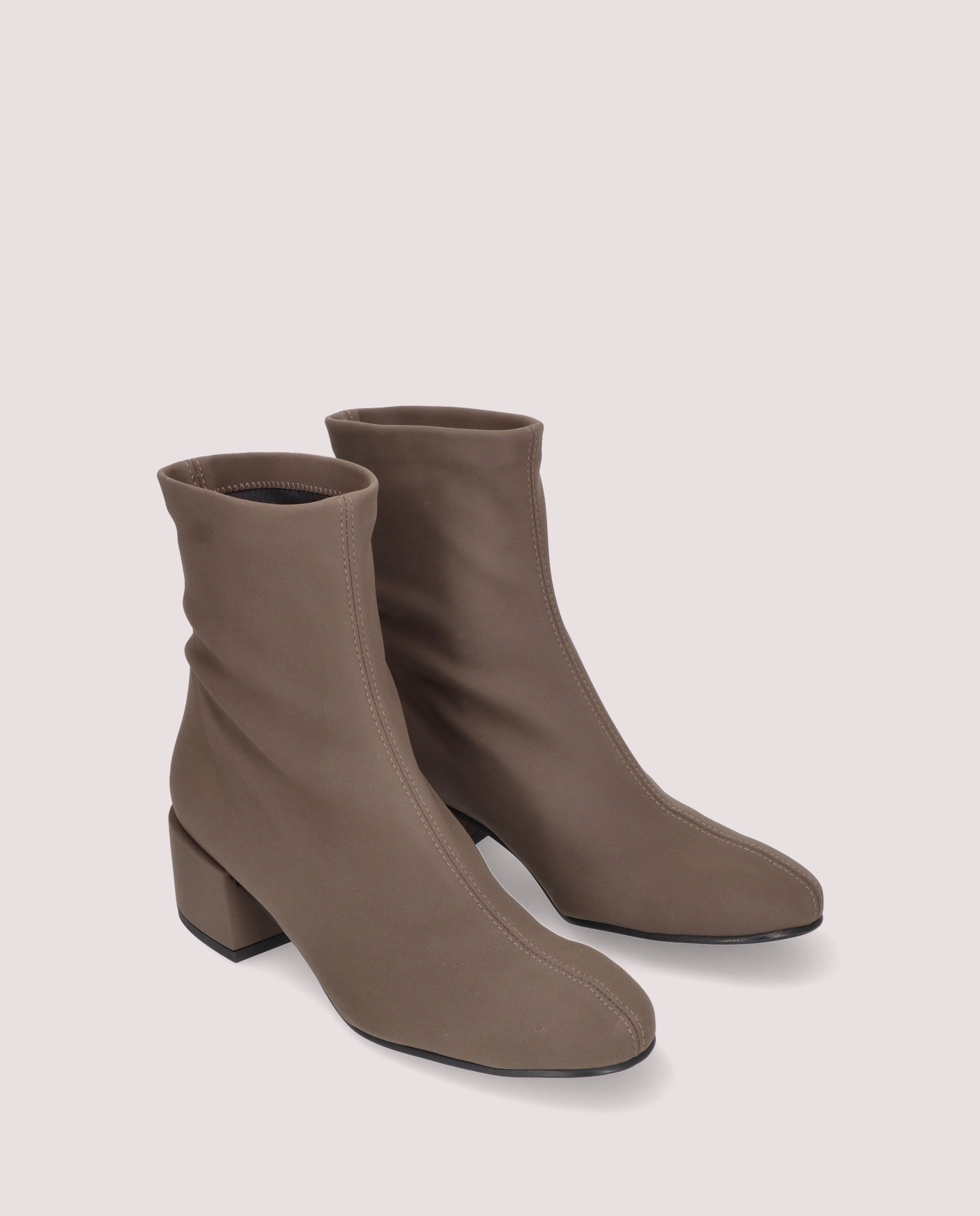 Jendayi Brown Woven Ankle Boots