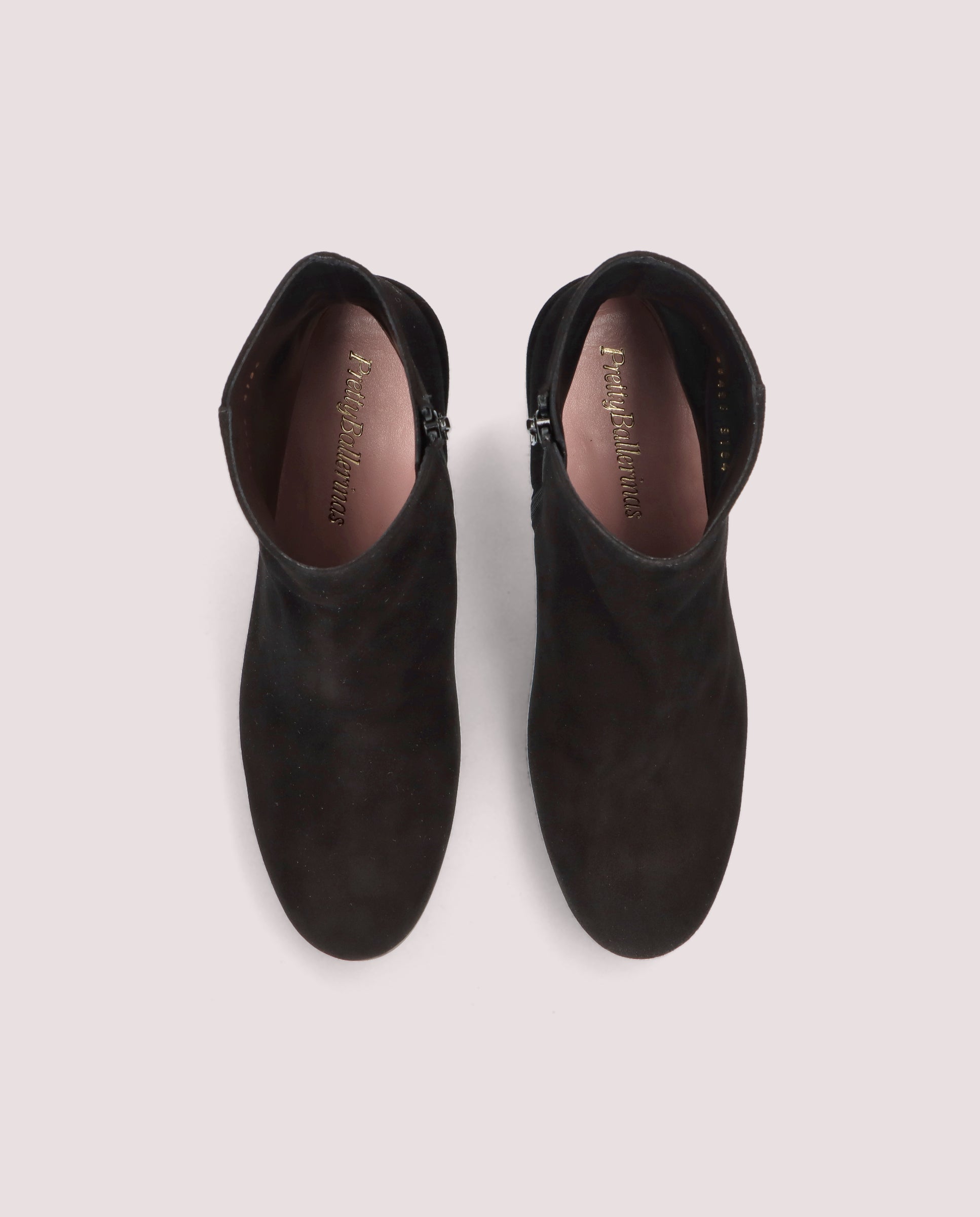 Jendayi Black Suede Ankle Boots