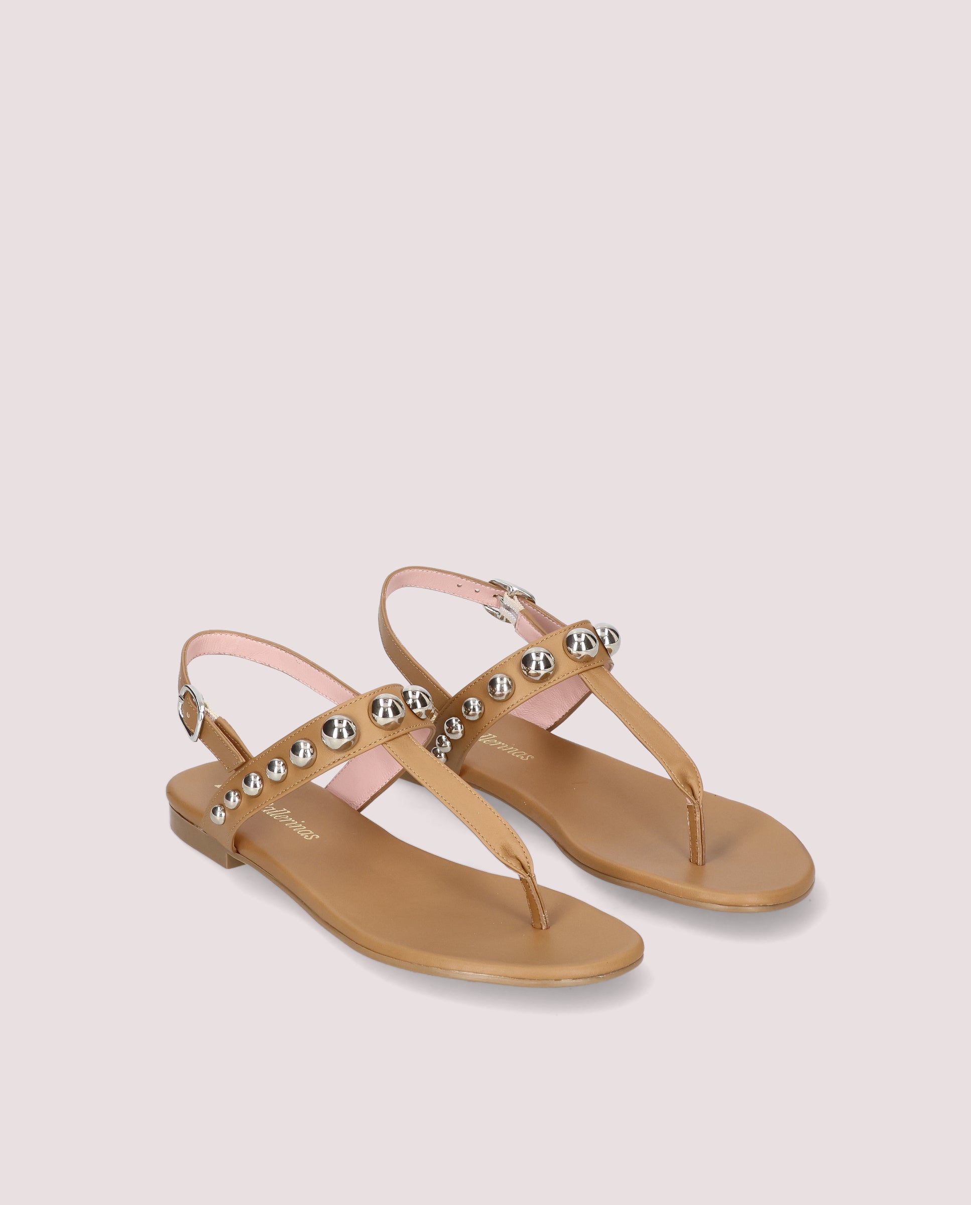 Sandalias Judy Marrones Piel