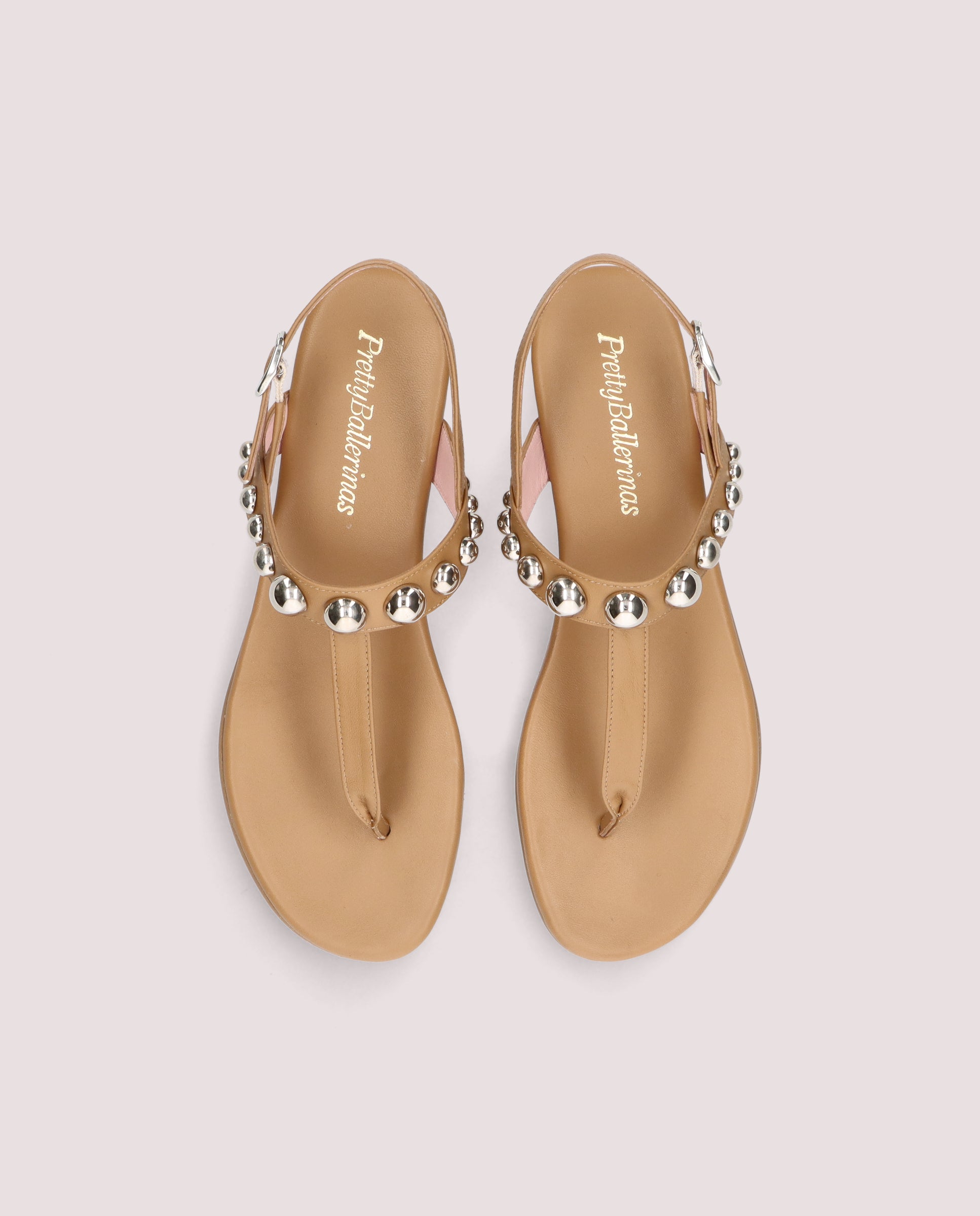 Sandalias Judy Marrones Piel