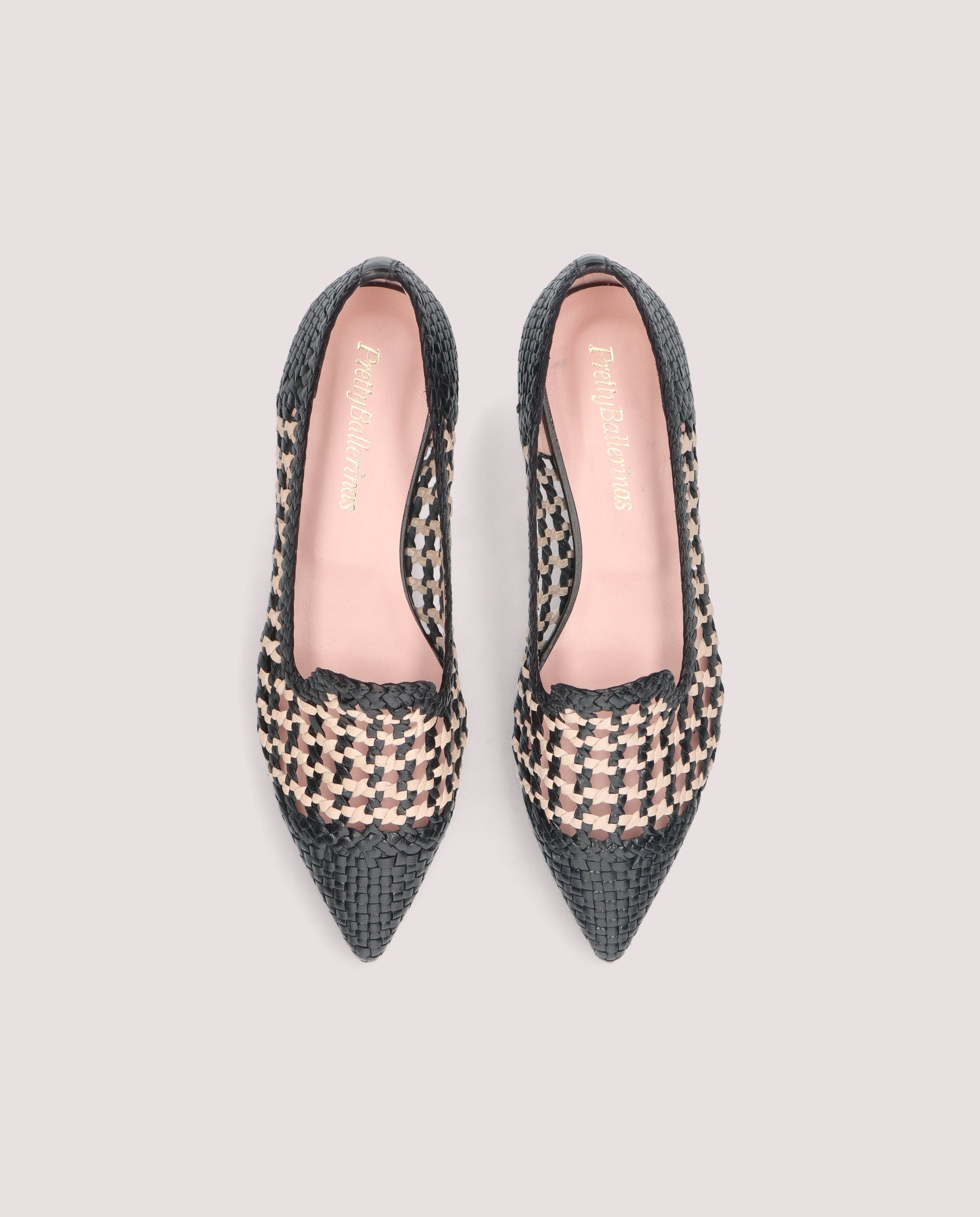 Black Leather Ella Loafers