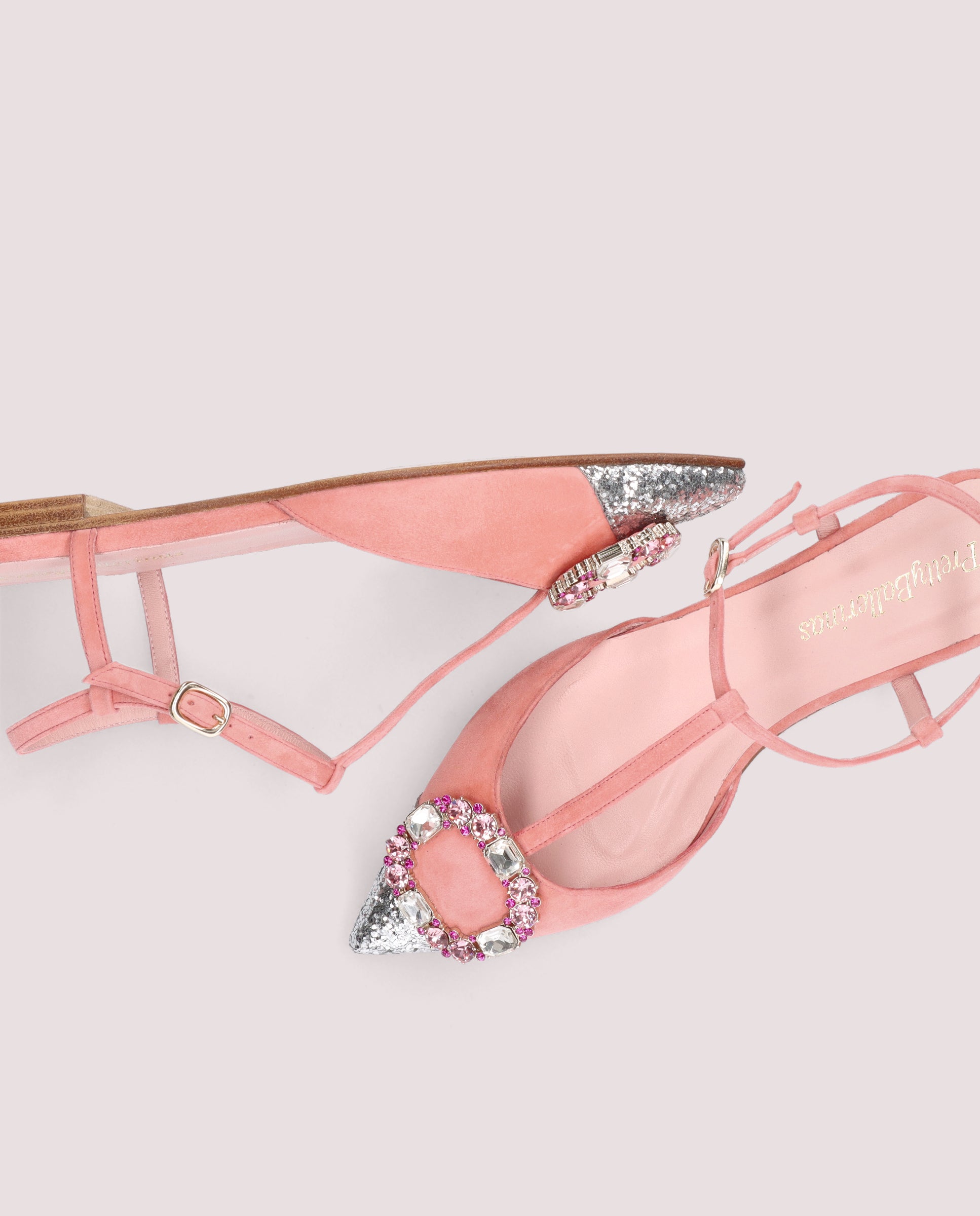 Yvette Rosas Suede Ballerinas