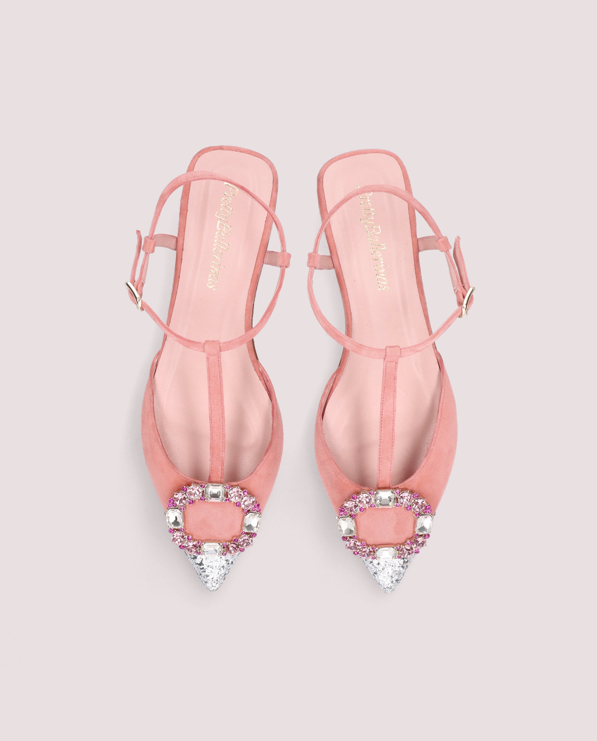 Yvette Rosas Suede Ballerinas