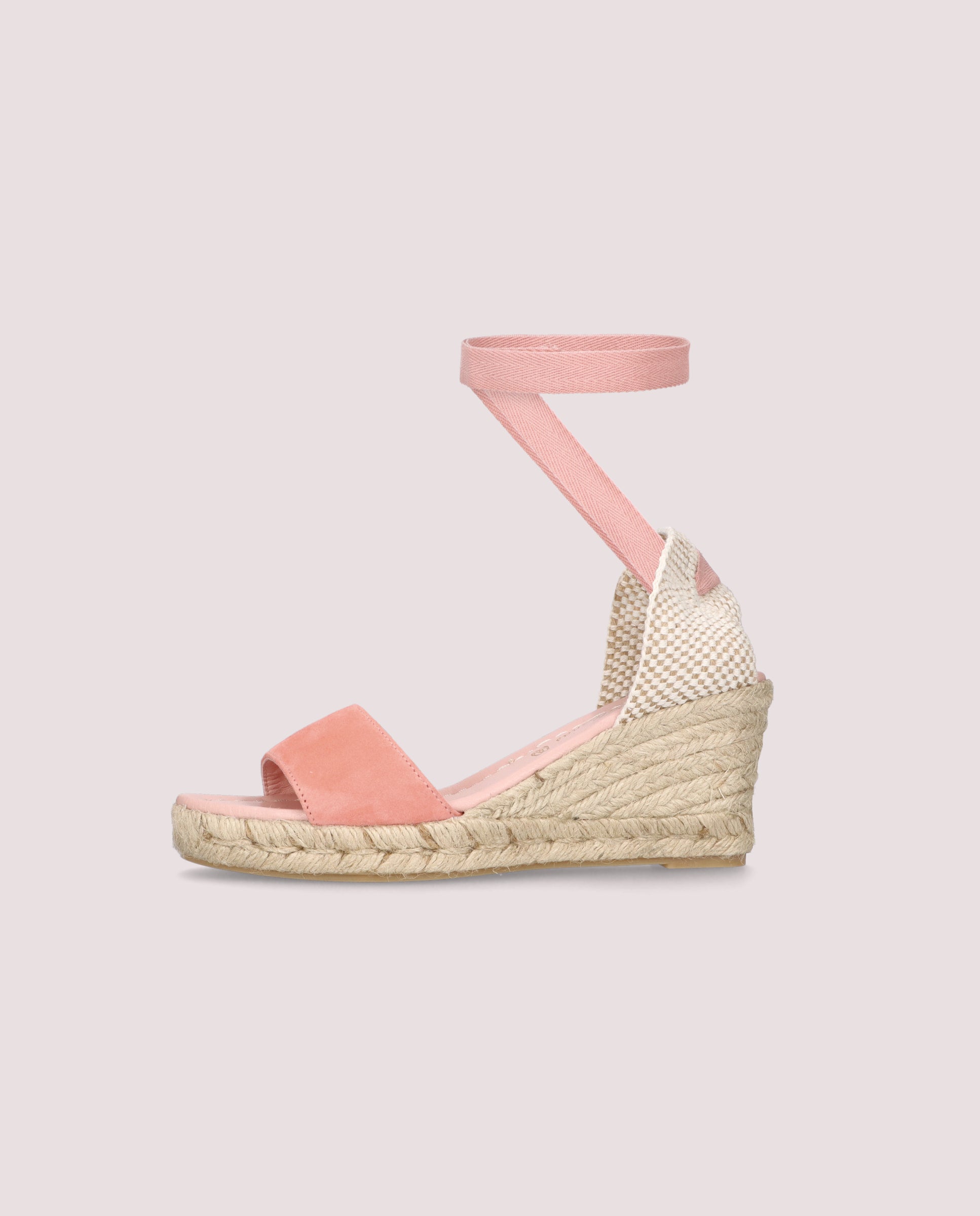 Deborah Rosas Suede Esparto Espadrilles