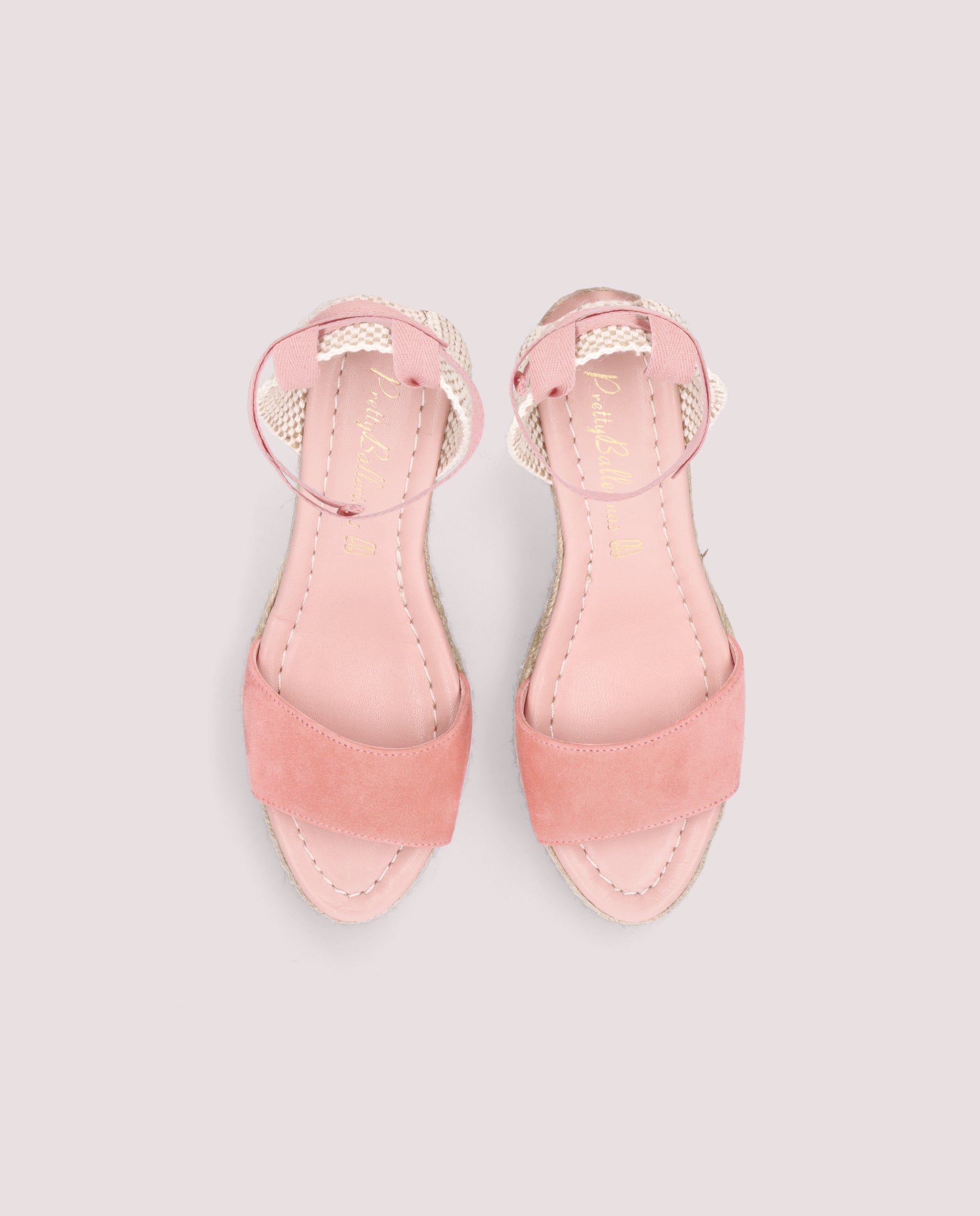 Deborah Rosas Suede Esparto Espadrilles