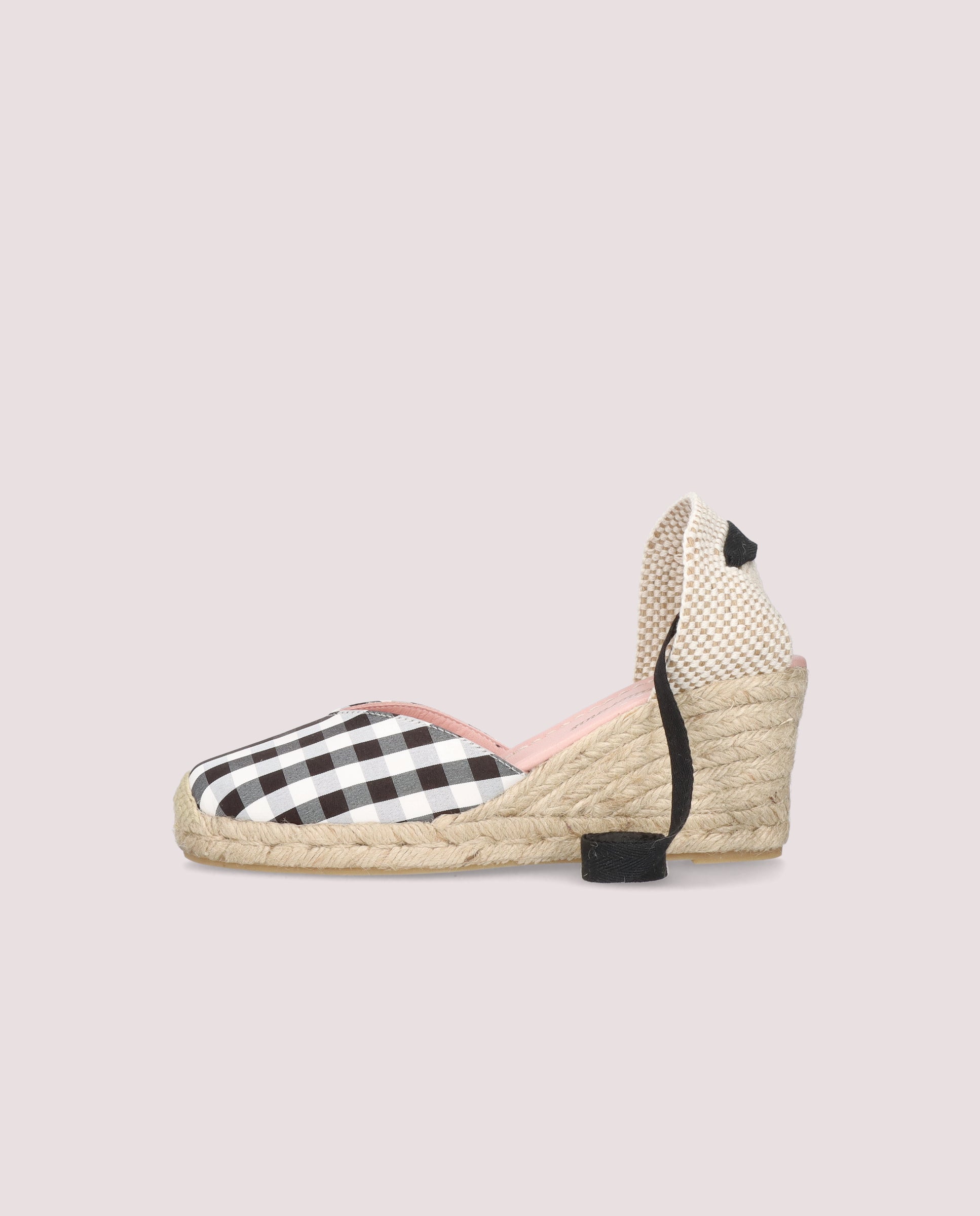 Alpargatas Esparto Deborah Negros Tejidos