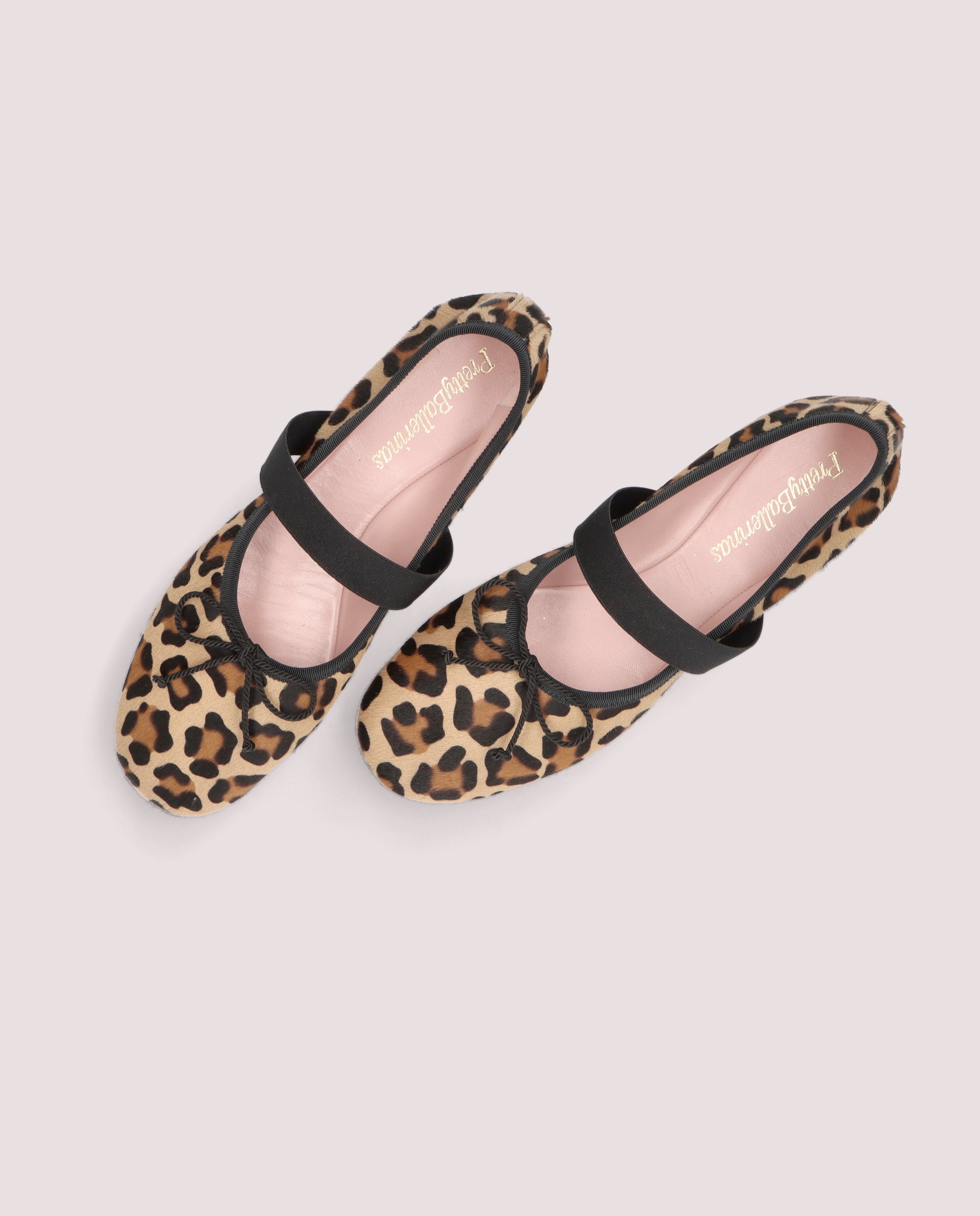 Lea Beige Pony Ballet Flats