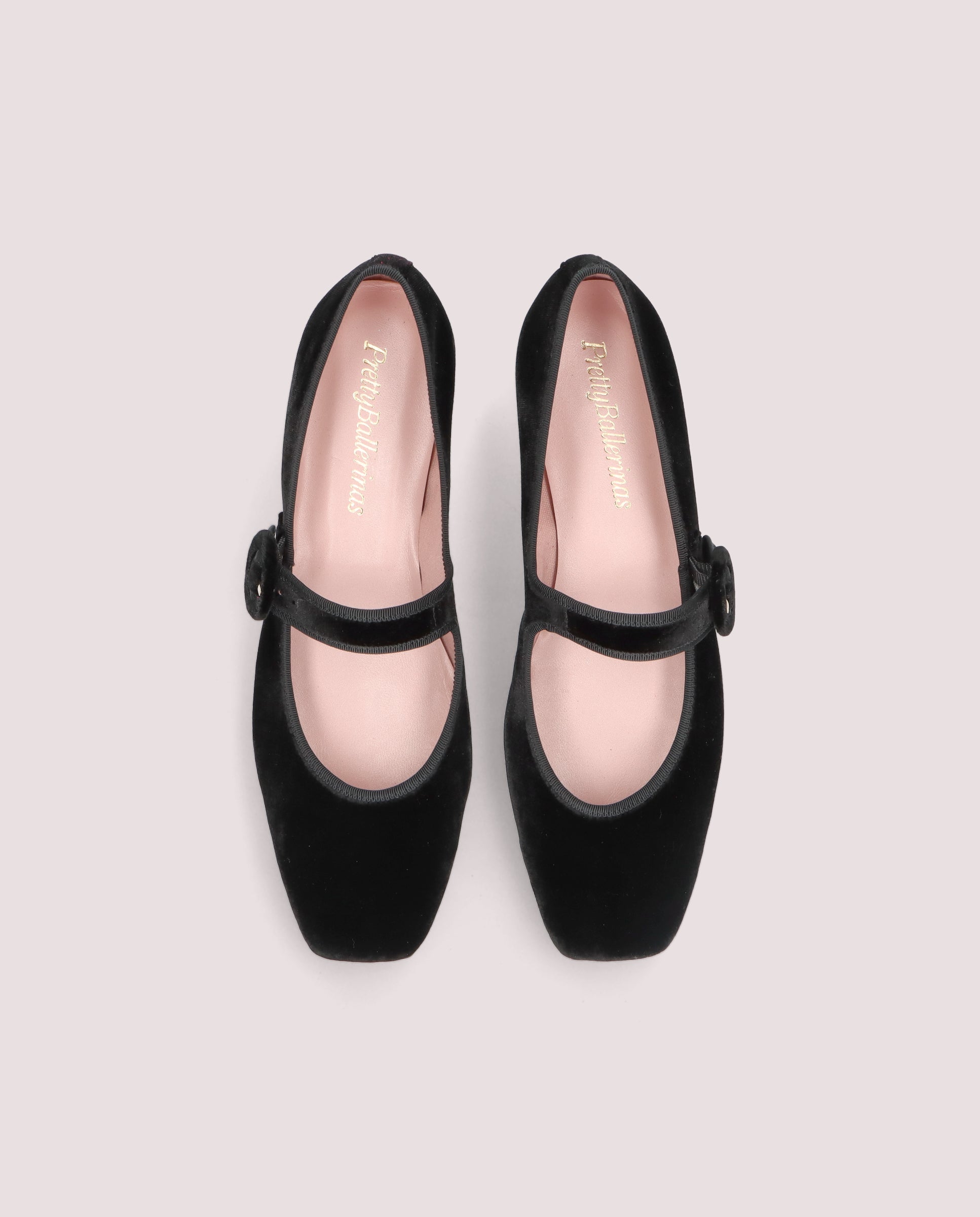 Camille Black Knitted Ballerinas
