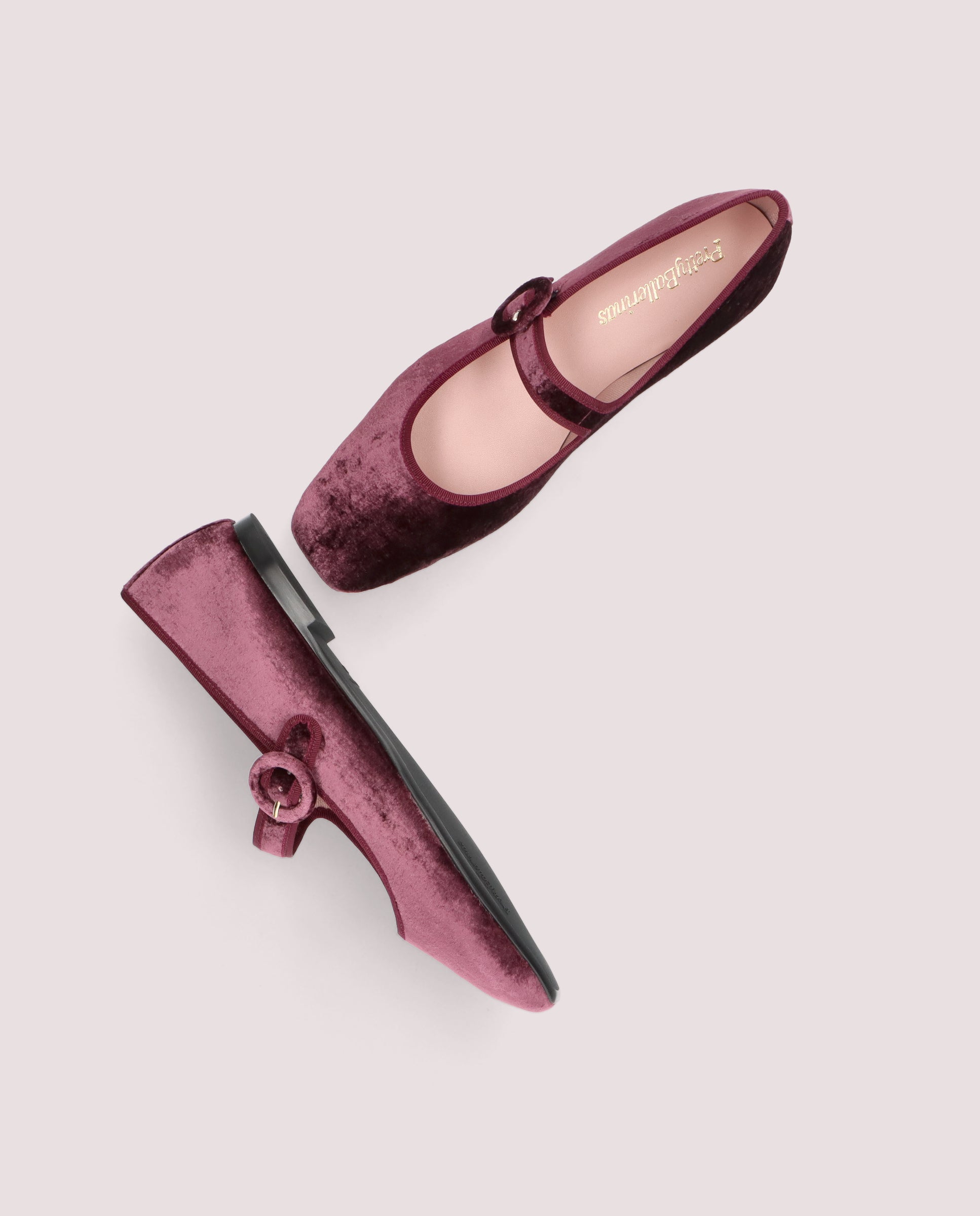 Camille Black Knitted Ballet Flats