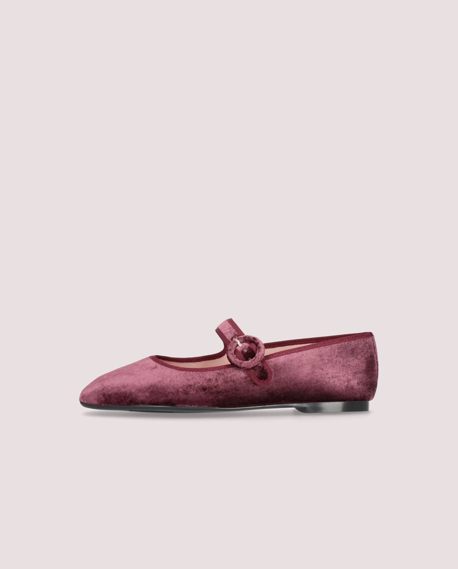 Camille Black Knitted Ballet Flats