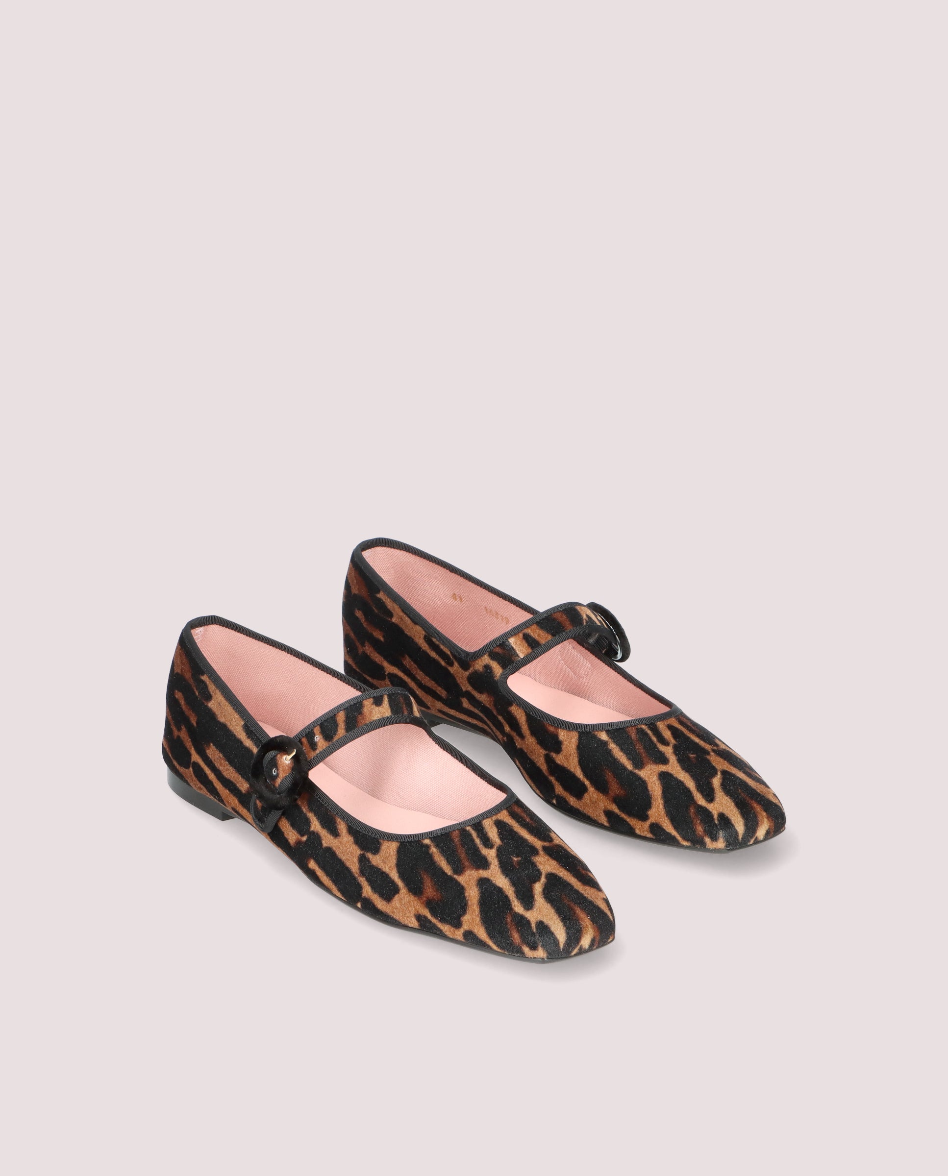 Camille Animal Print Ballerinas Fabrics