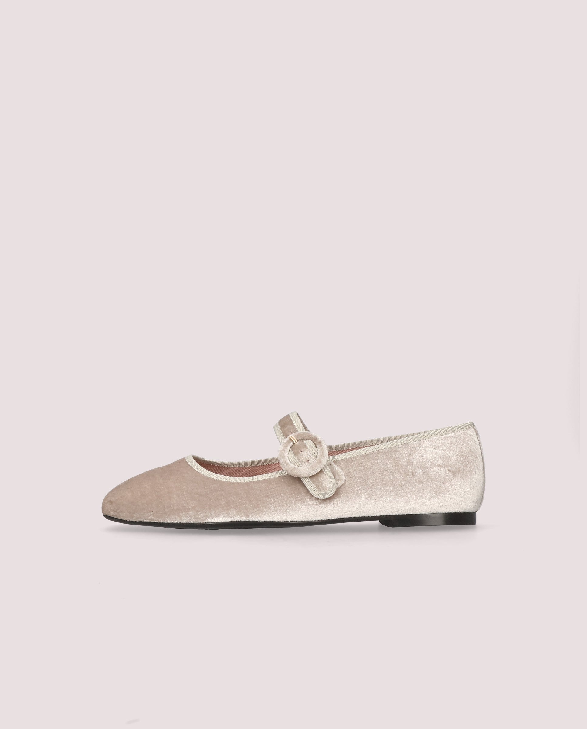 Camille Beige Knitted Ballet Flats