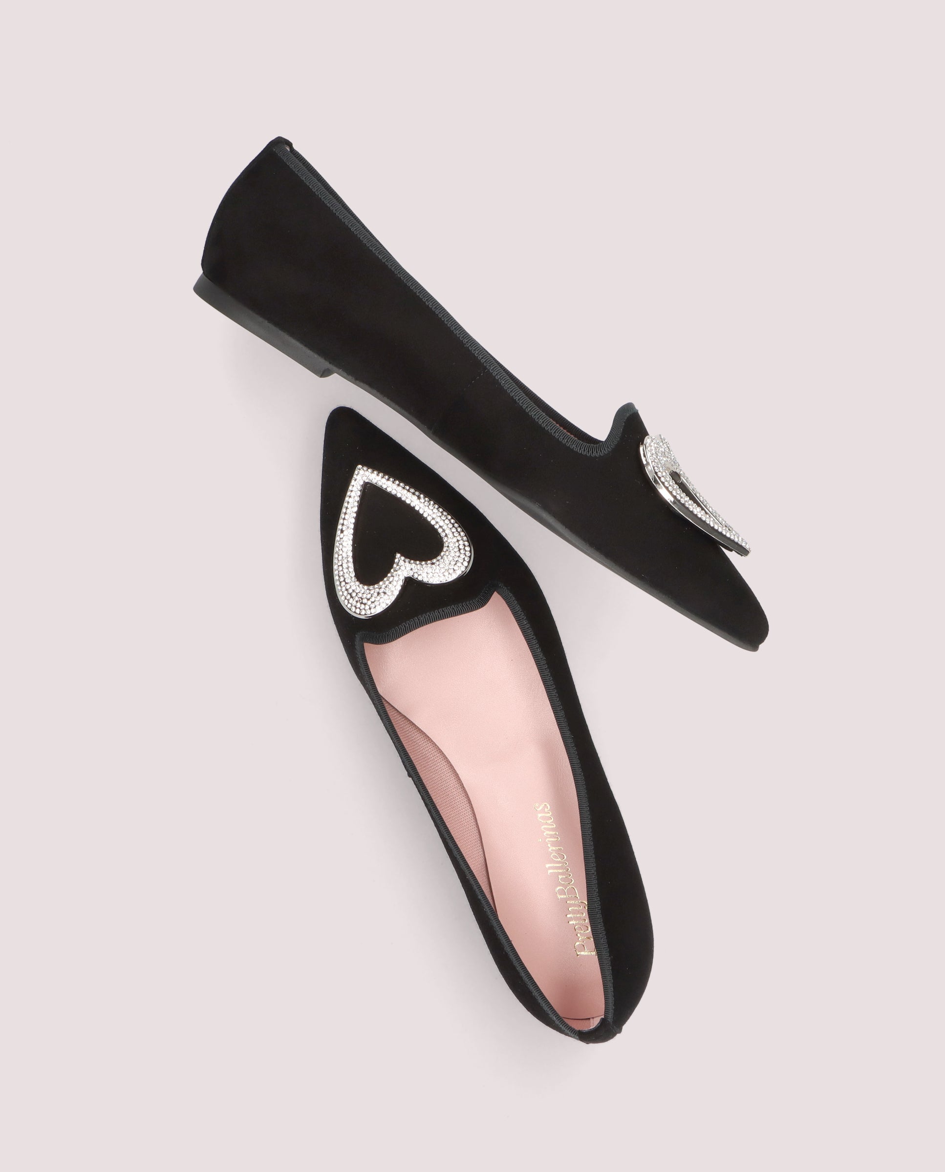 Black Suede Ella Loafers