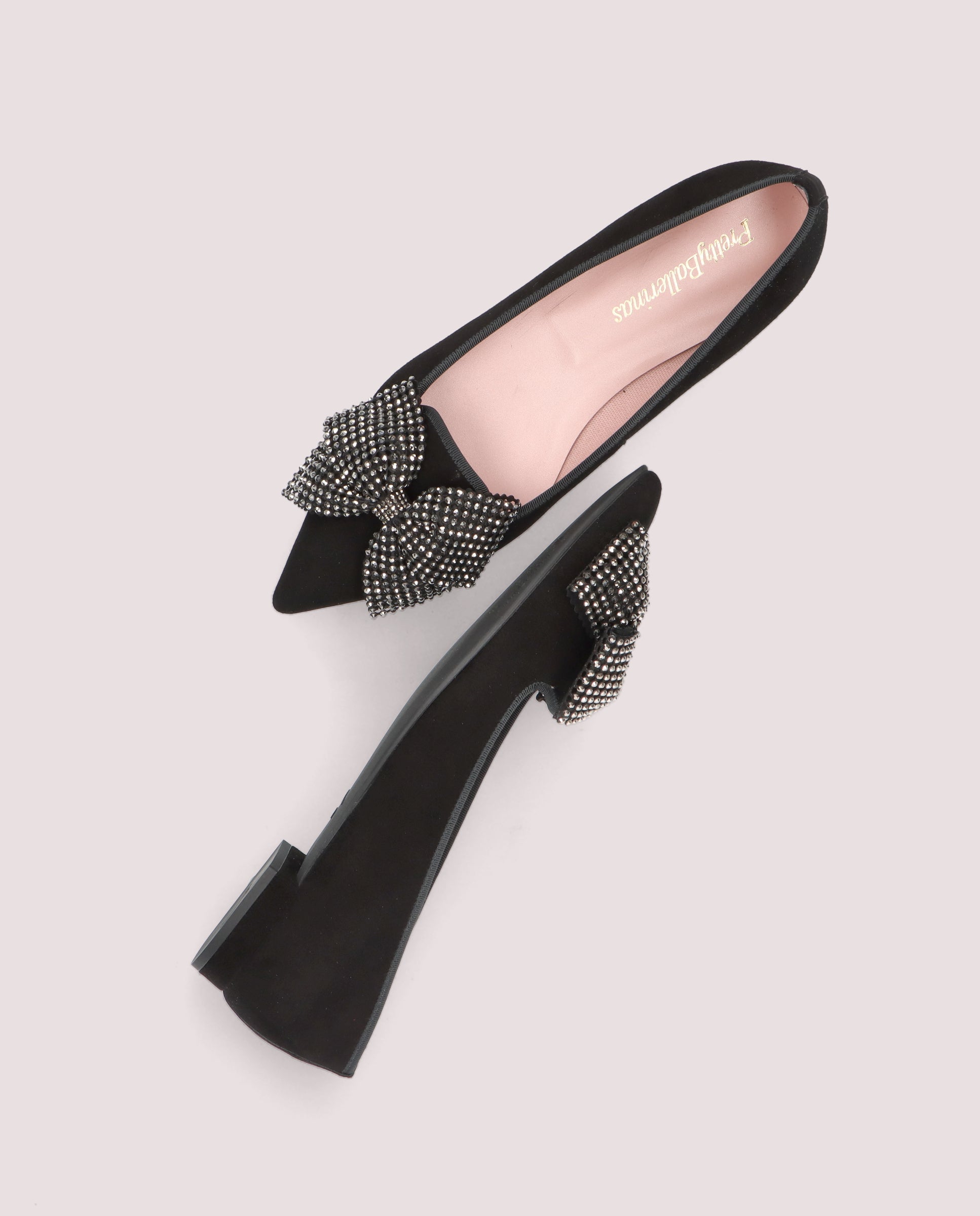 Black Suede Clementine Loafers